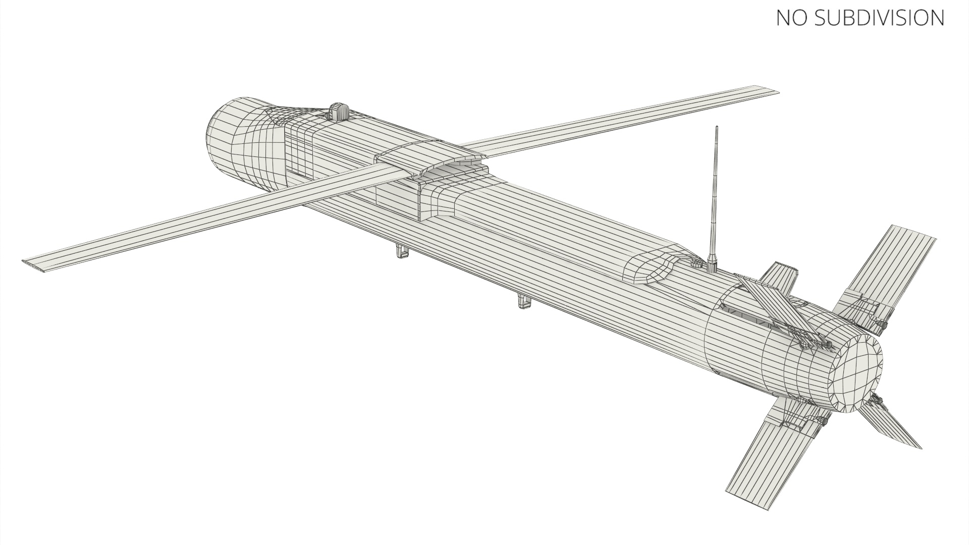 Aerial Bomb GBU-53-B StormBreaker Game Ready, view 10
