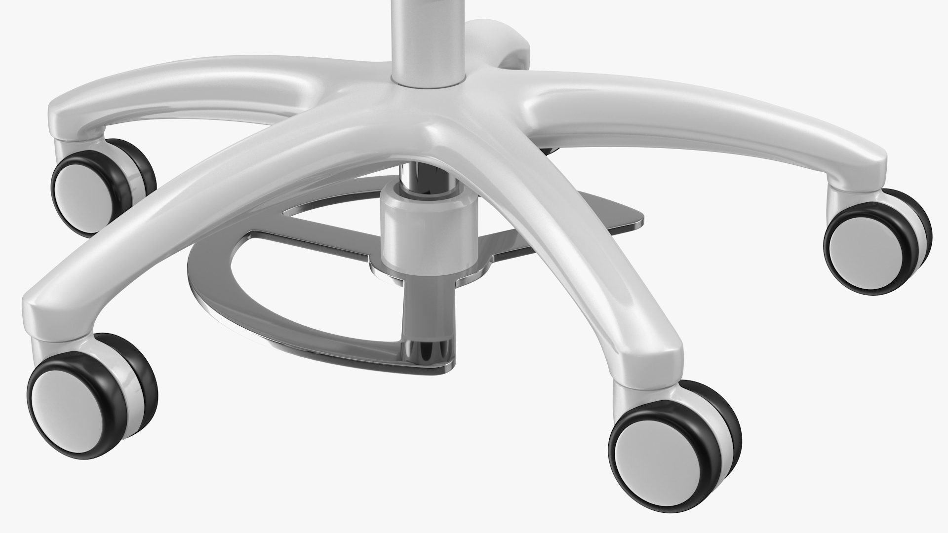 Dental Saddle Stool 3D model
