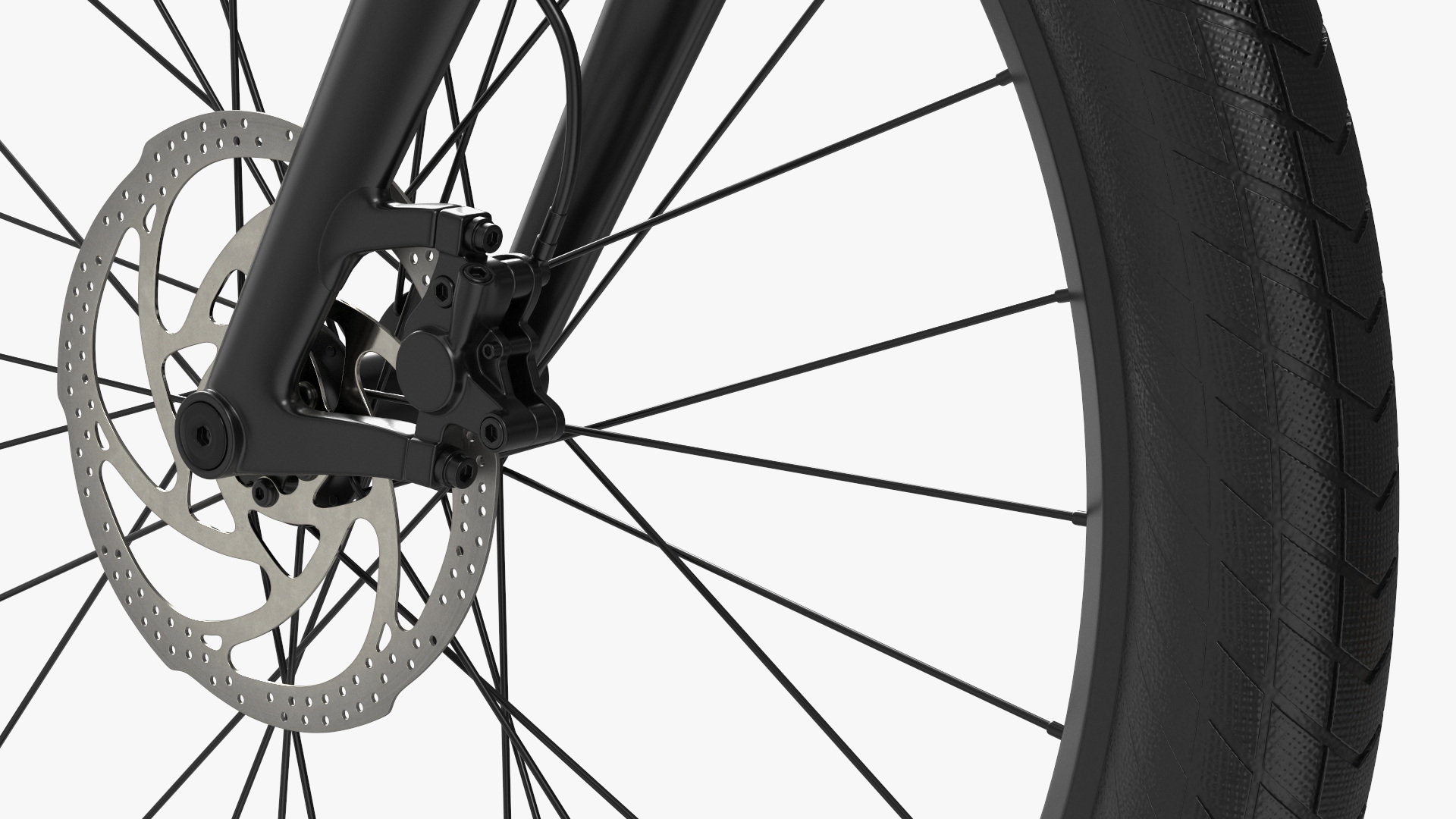 3D model Modern Electric Bike Blue