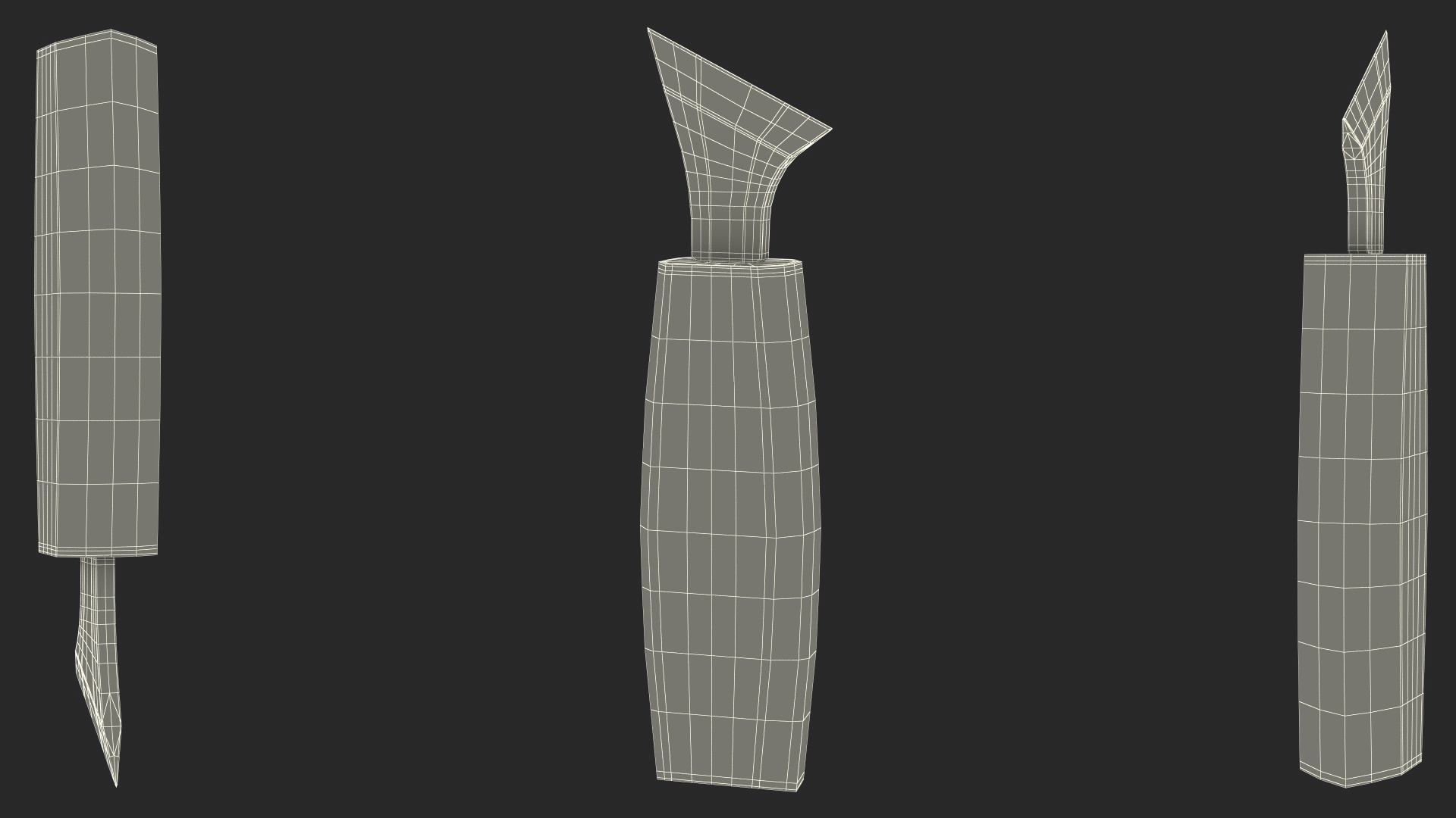 3D Wood Carving Knife model