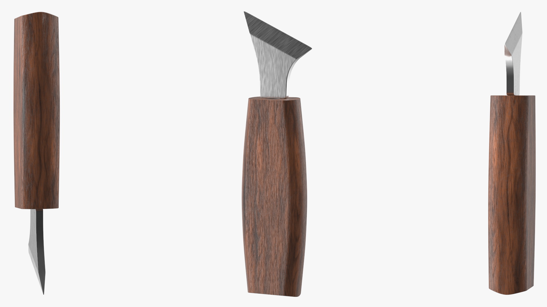 3D Wood Carving Knife model