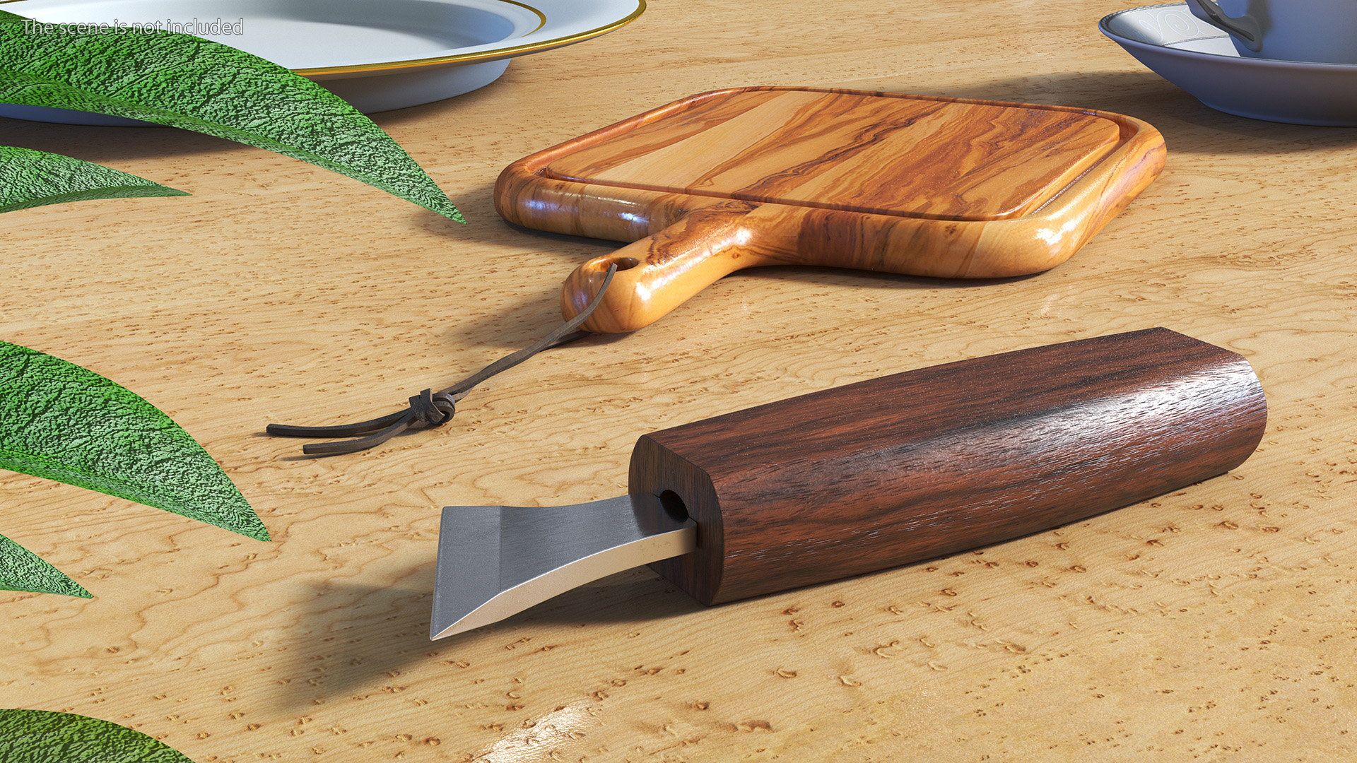 3D Wood Carving Knife model