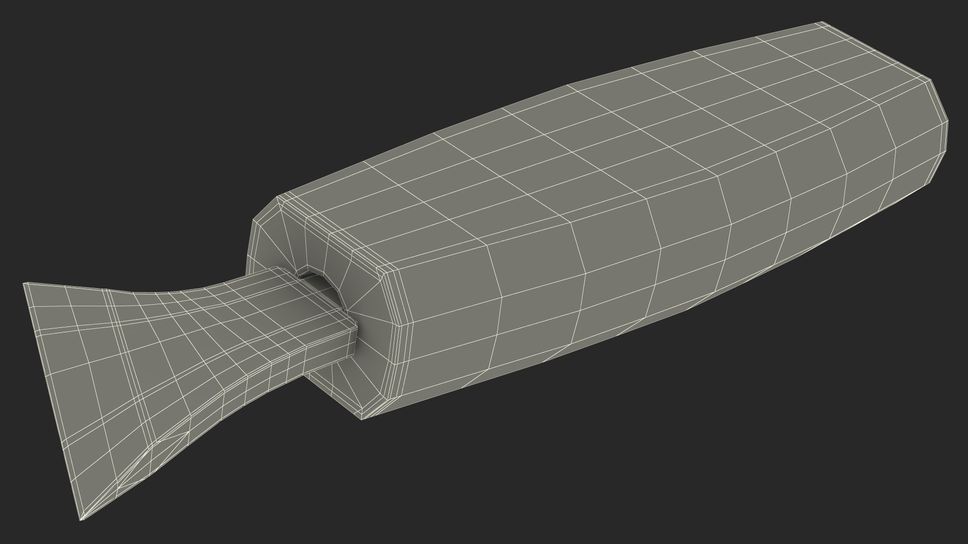 3D Wood Carving Knife model