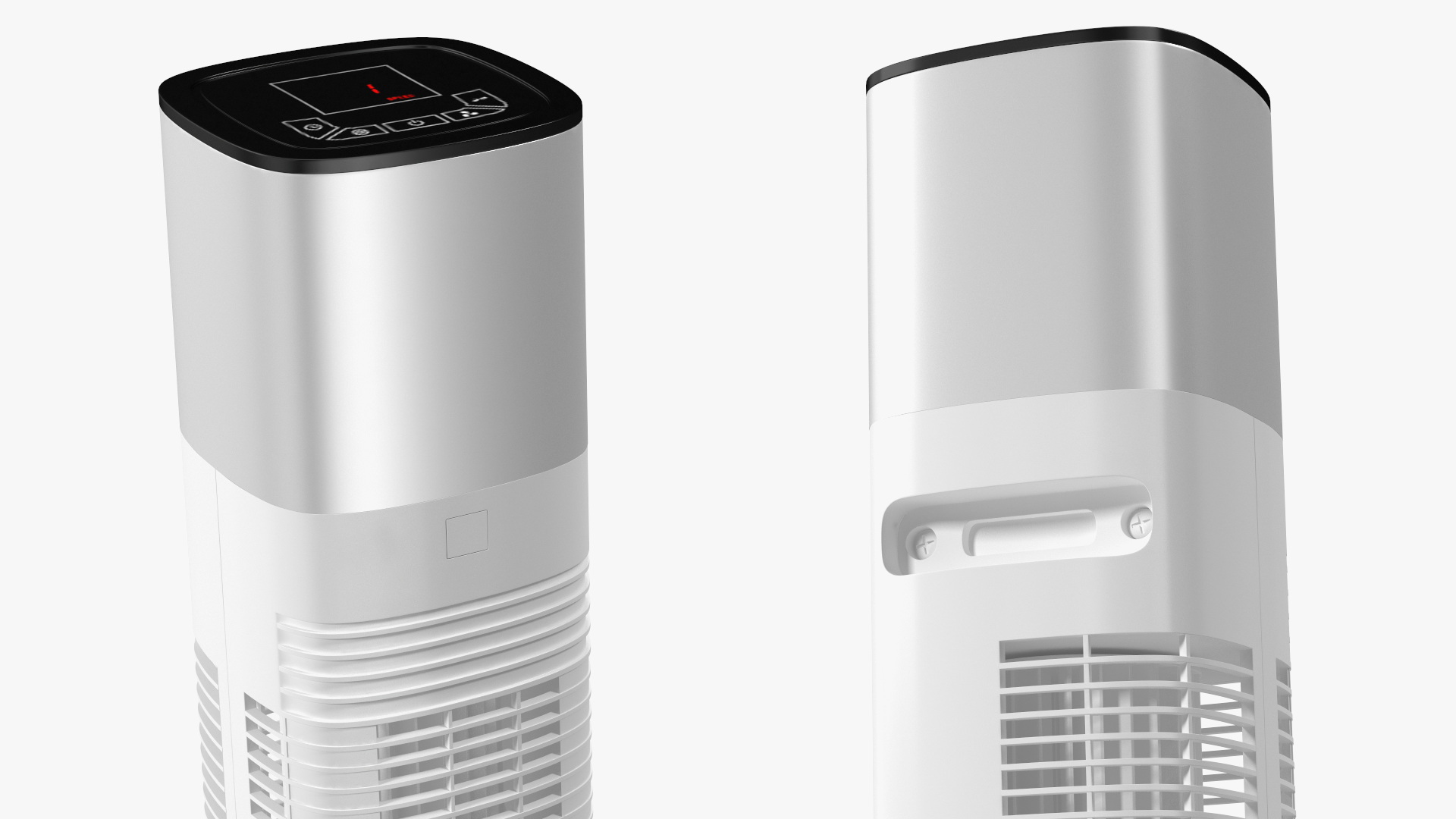 3D model Tower Fan White