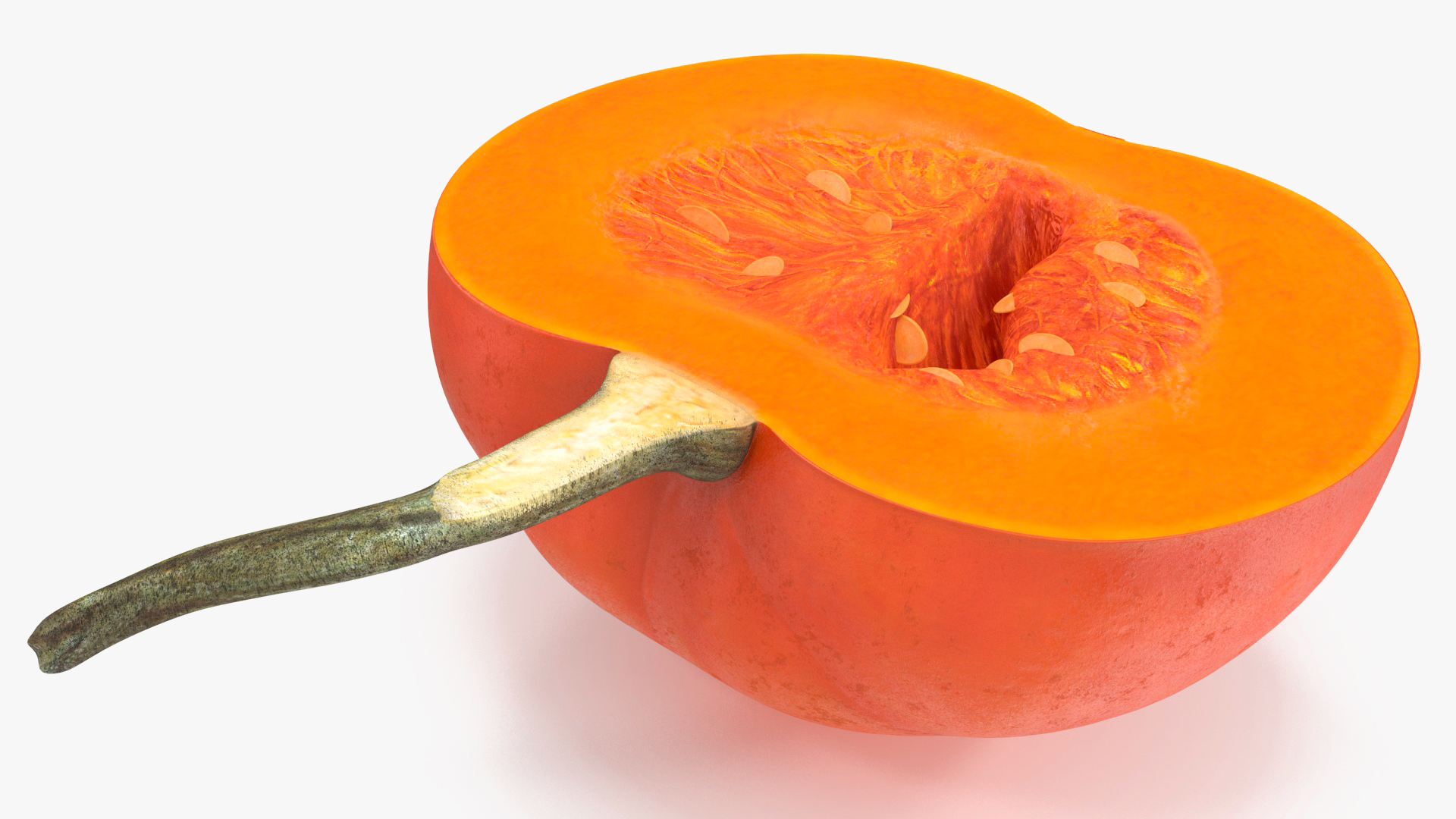 Cut Pumpkin with Slice 3D