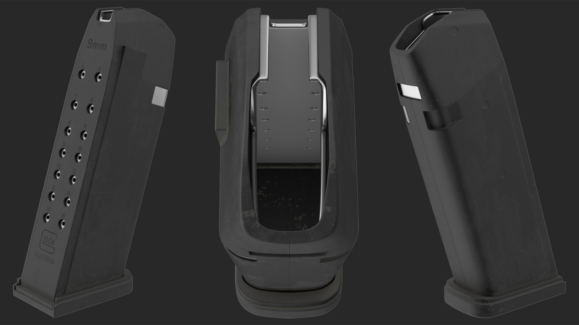 3D 9MM 10 Round Magazine