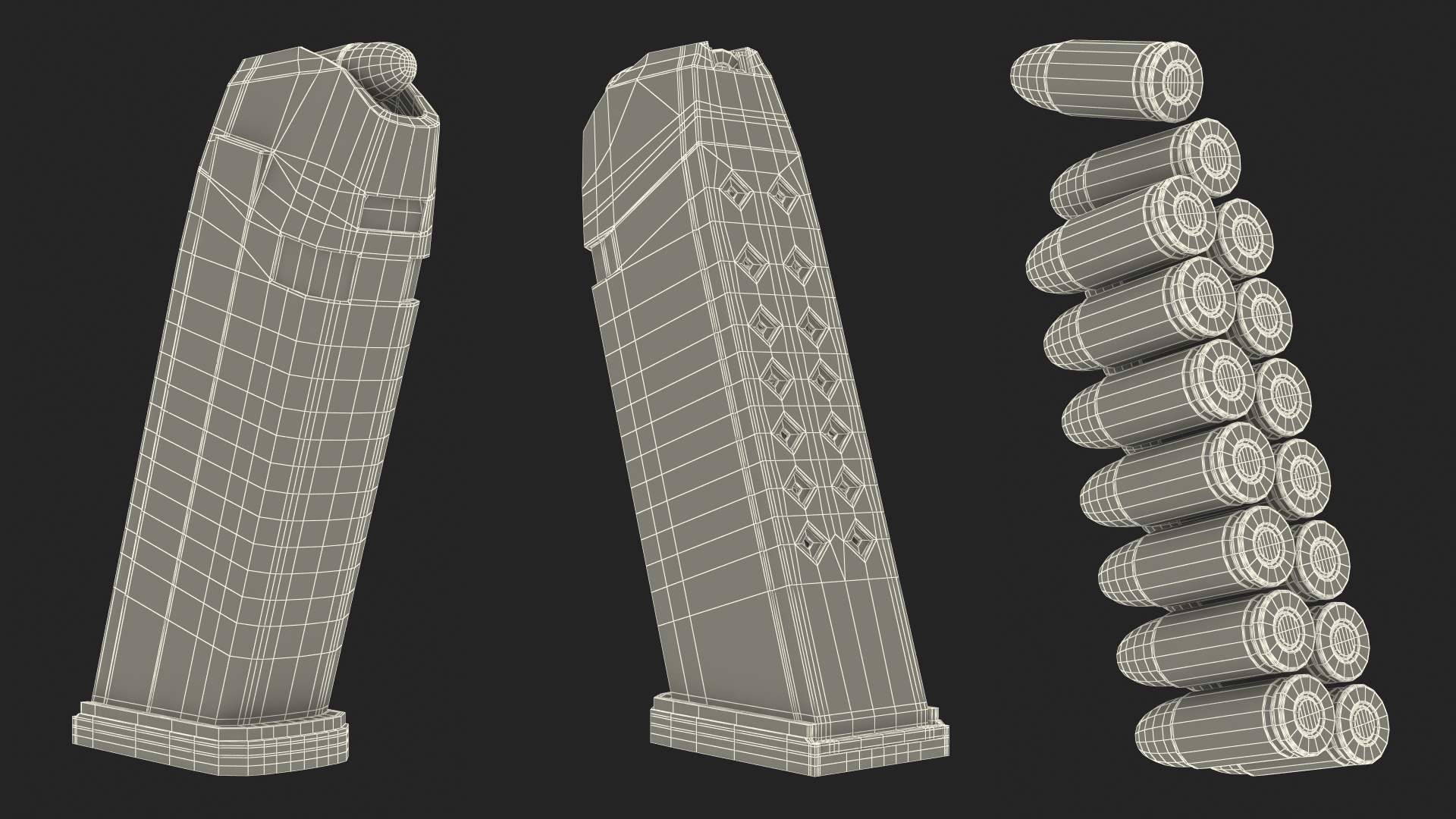 3D 9MM 10 Round Magazine