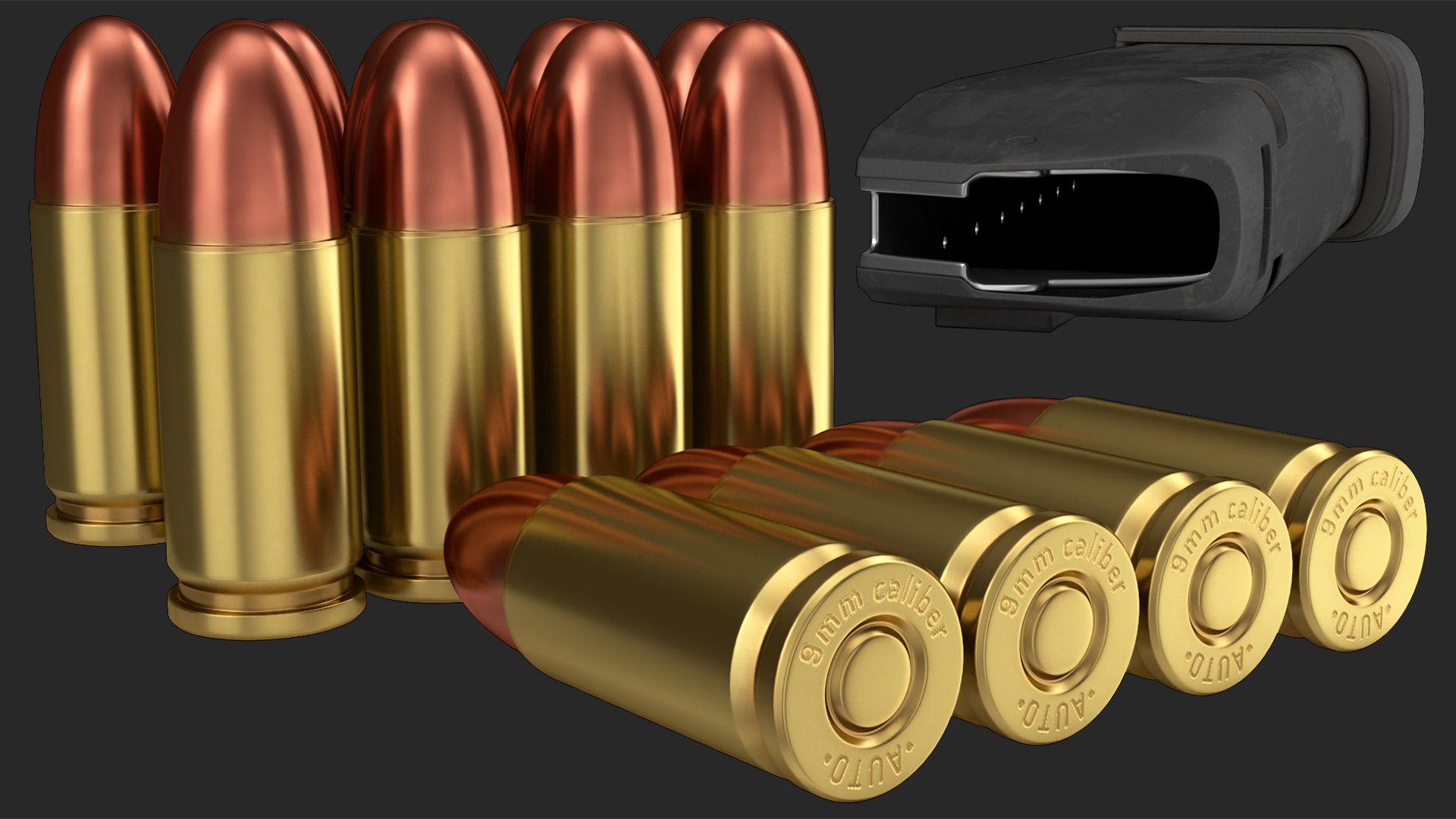 3D 9MM 10 Round Magazine