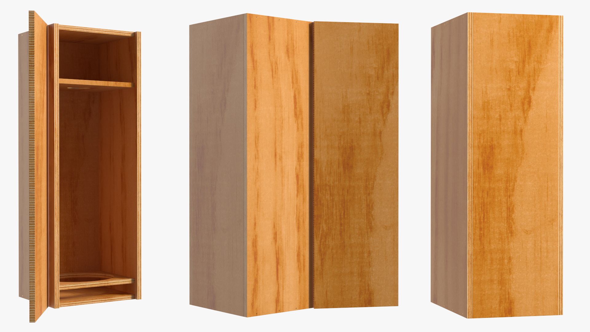3D Premium Champagne with Wooden Box model