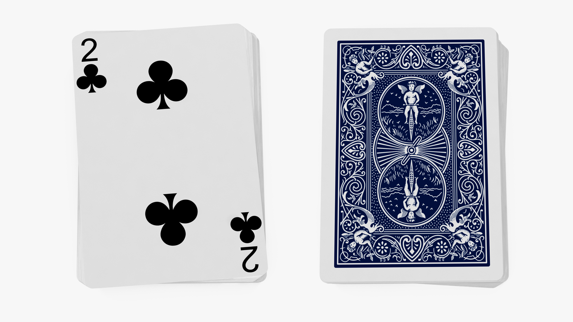 Poker Playing Cards 3D model