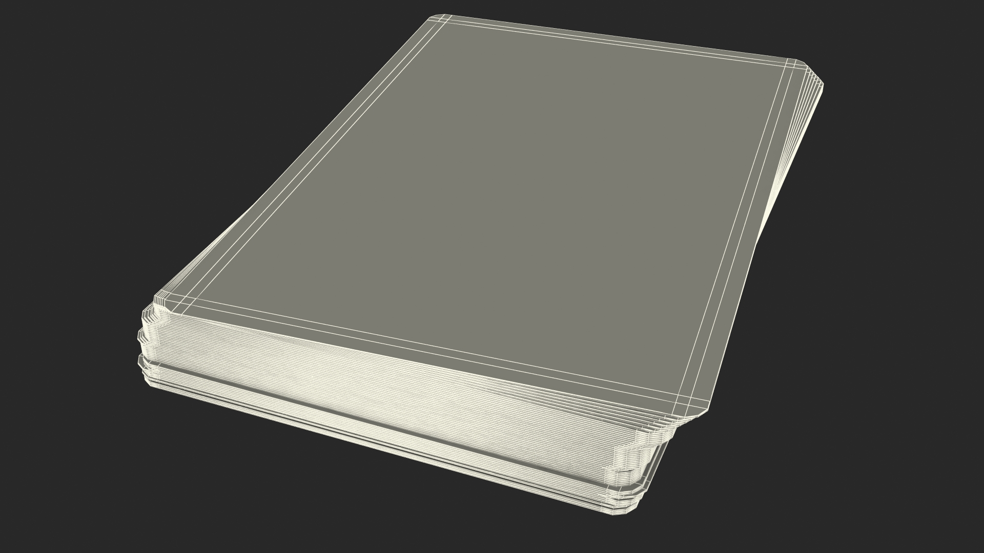 Poker Playing Cards 3D model