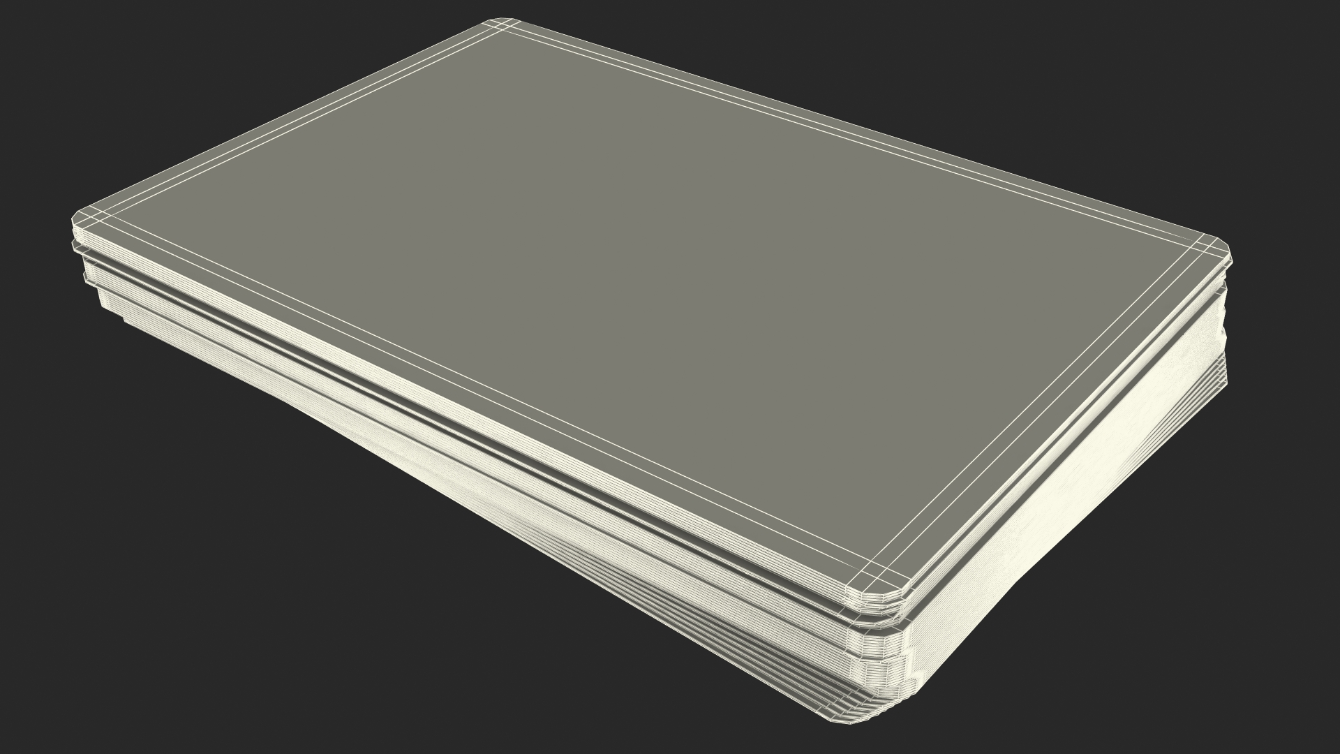 Poker Playing Cards 3D model