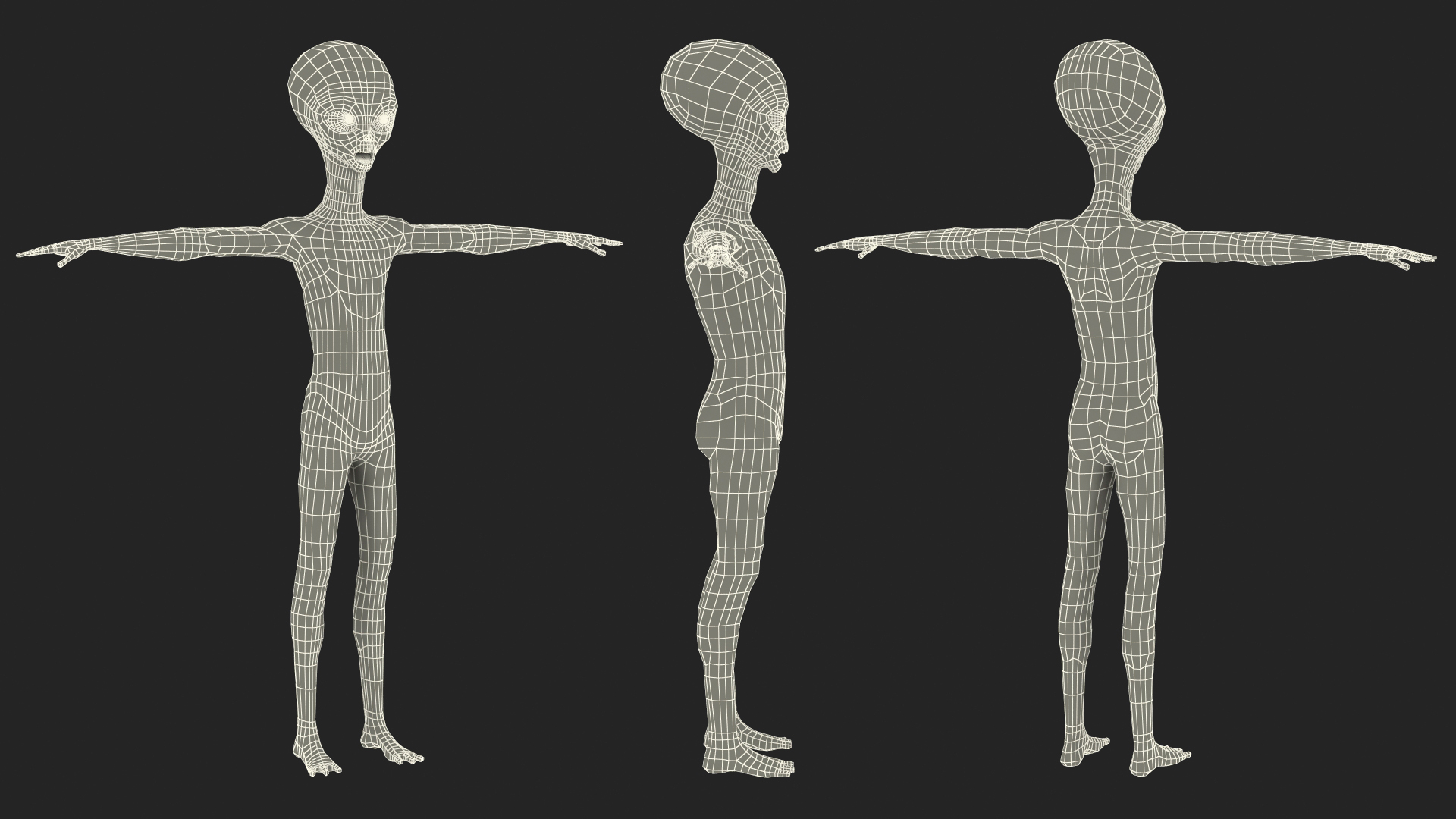 3D Space Alien