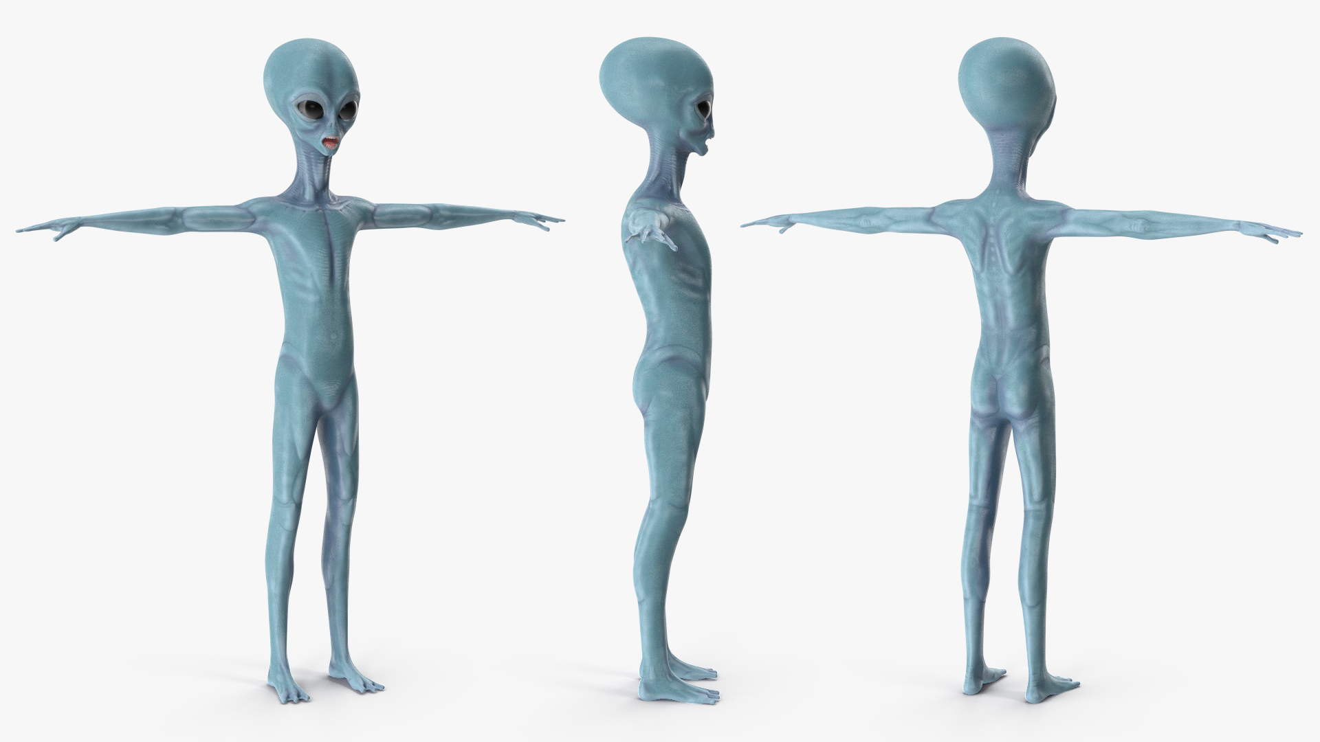 3D Space Alien