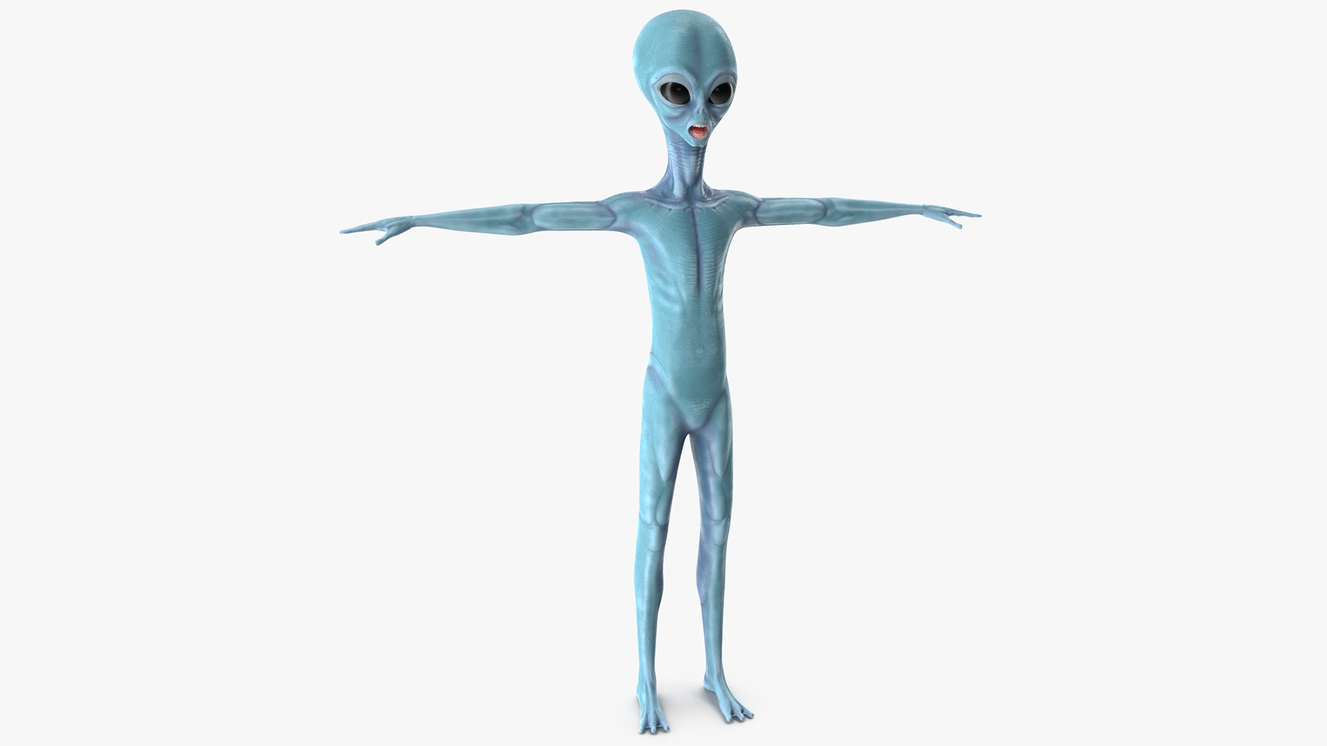 3D Space Alien