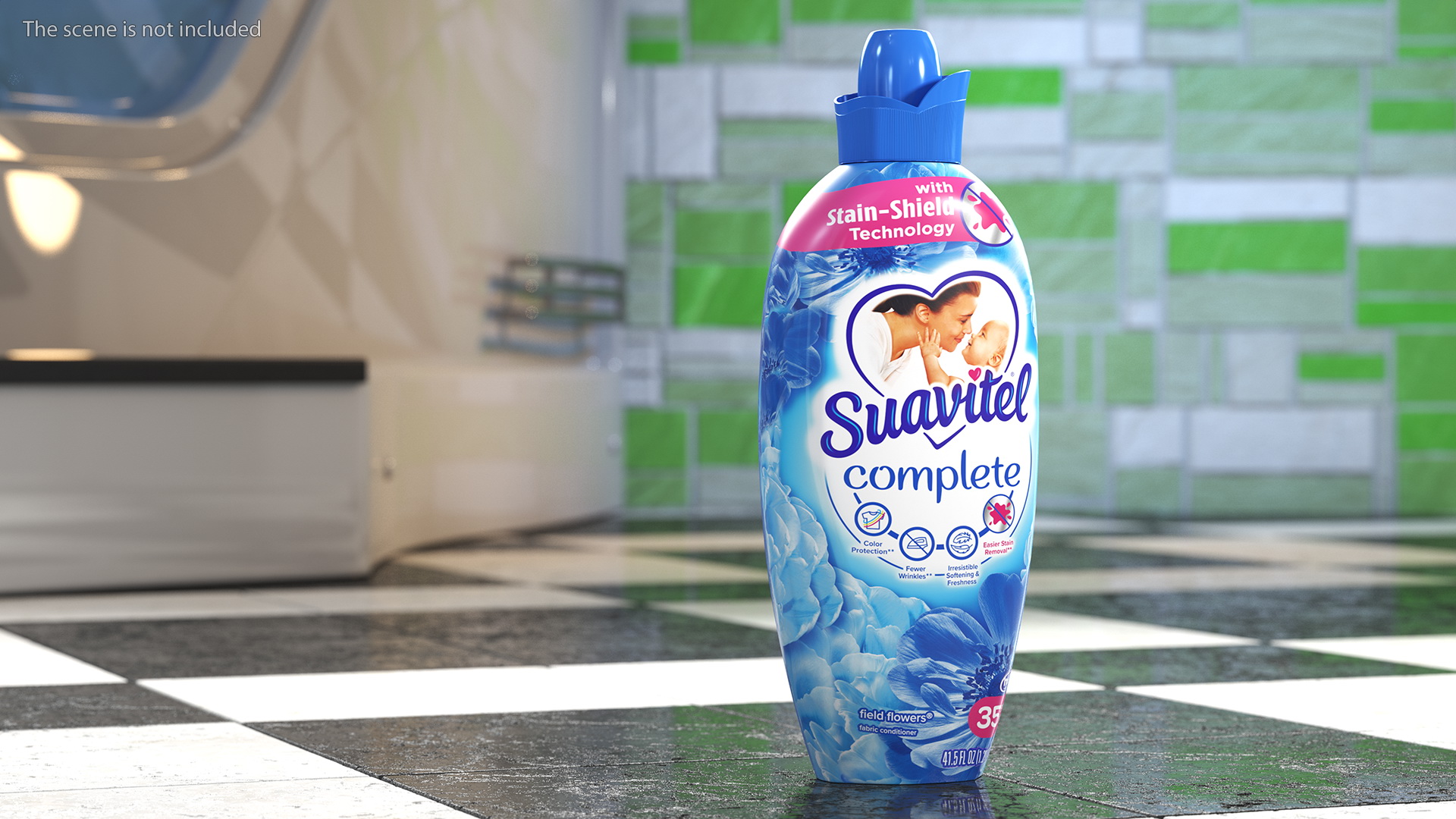 3D Suavitel Field Flowers Liquid Fabric Softener Small