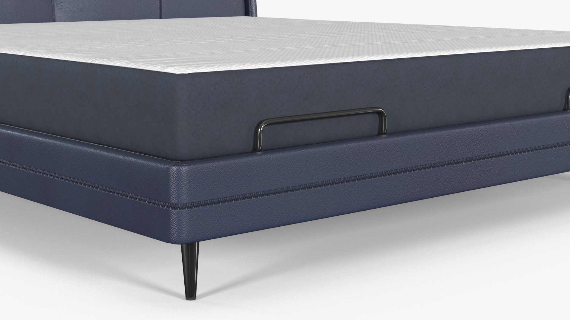 3D Smart Electric Bed Pro Xiaomi Blue Rigged