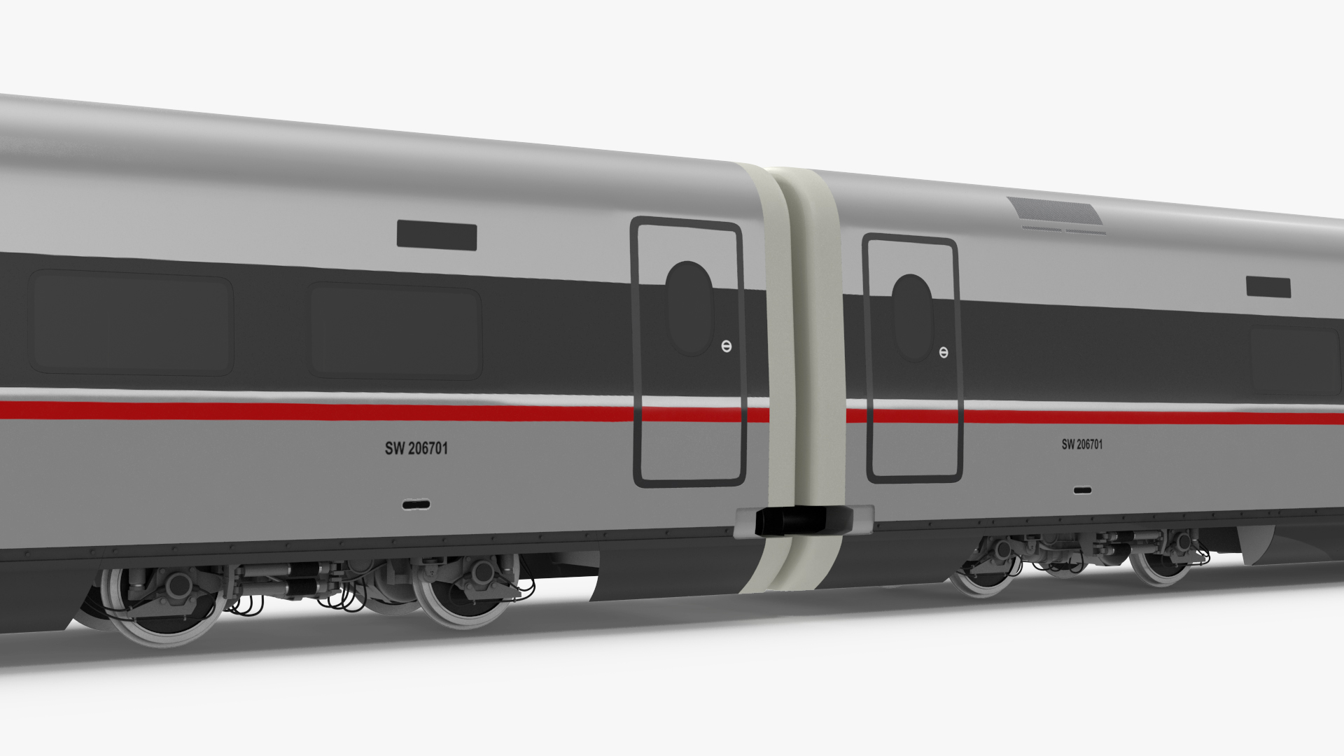 3D CR400 Fuxing Train model