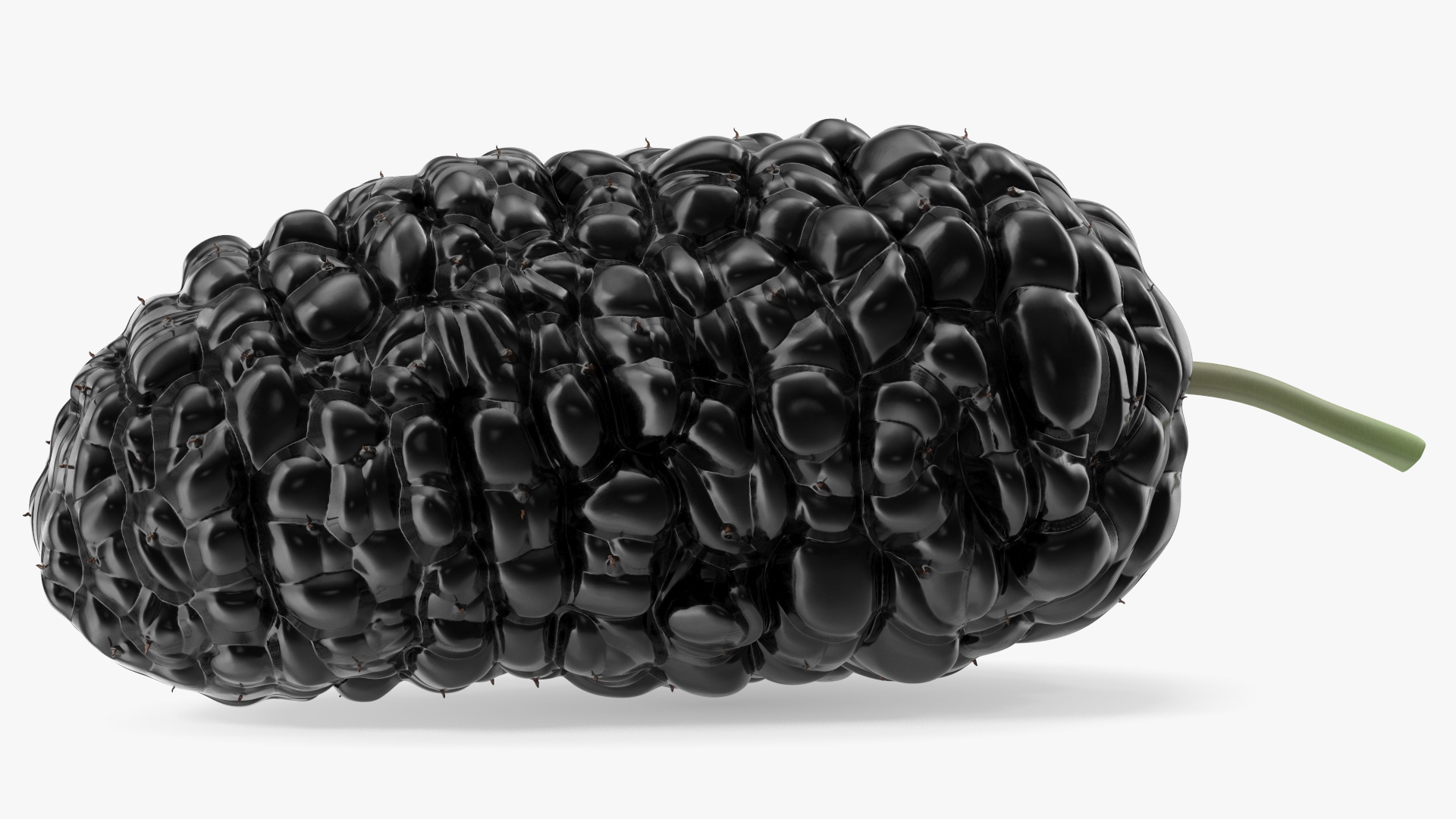 3D model Mulberry Fruit Black