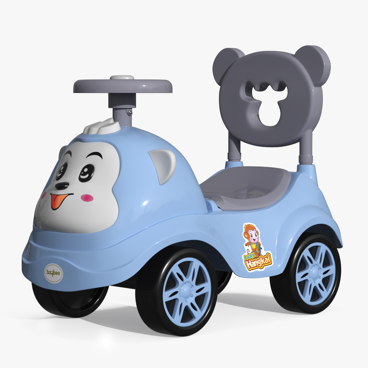 Baybee Baby Hangkai Push Ride On Car 3D model preview