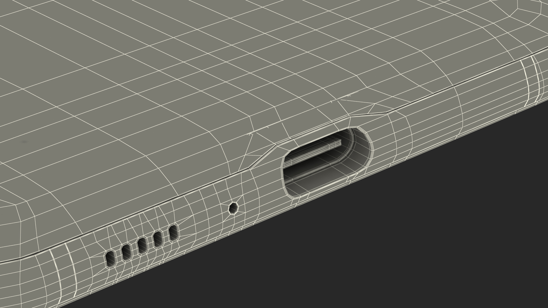 3D model Mirror Purple Samsung Galaxy Z Flip