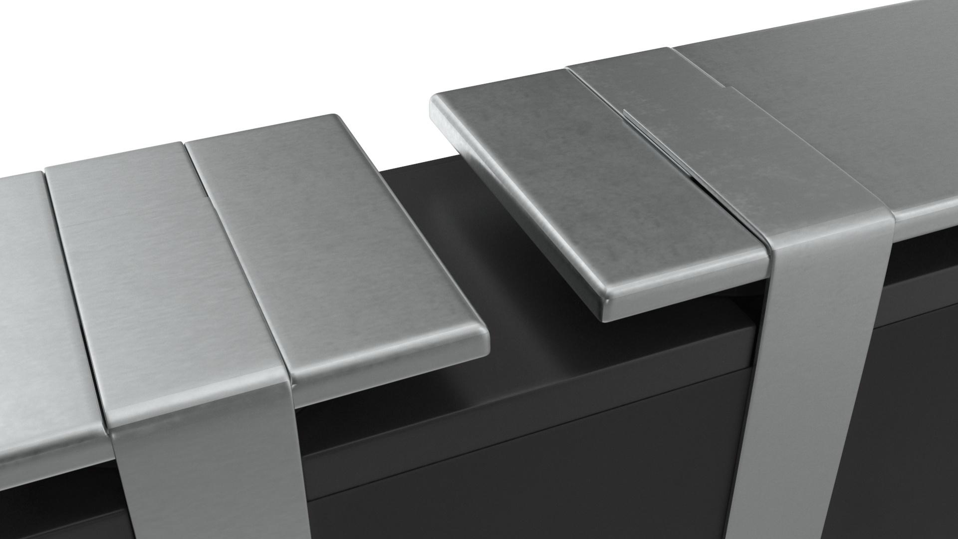 3D Fuel Cell Stack with Rated Power of 10 kW