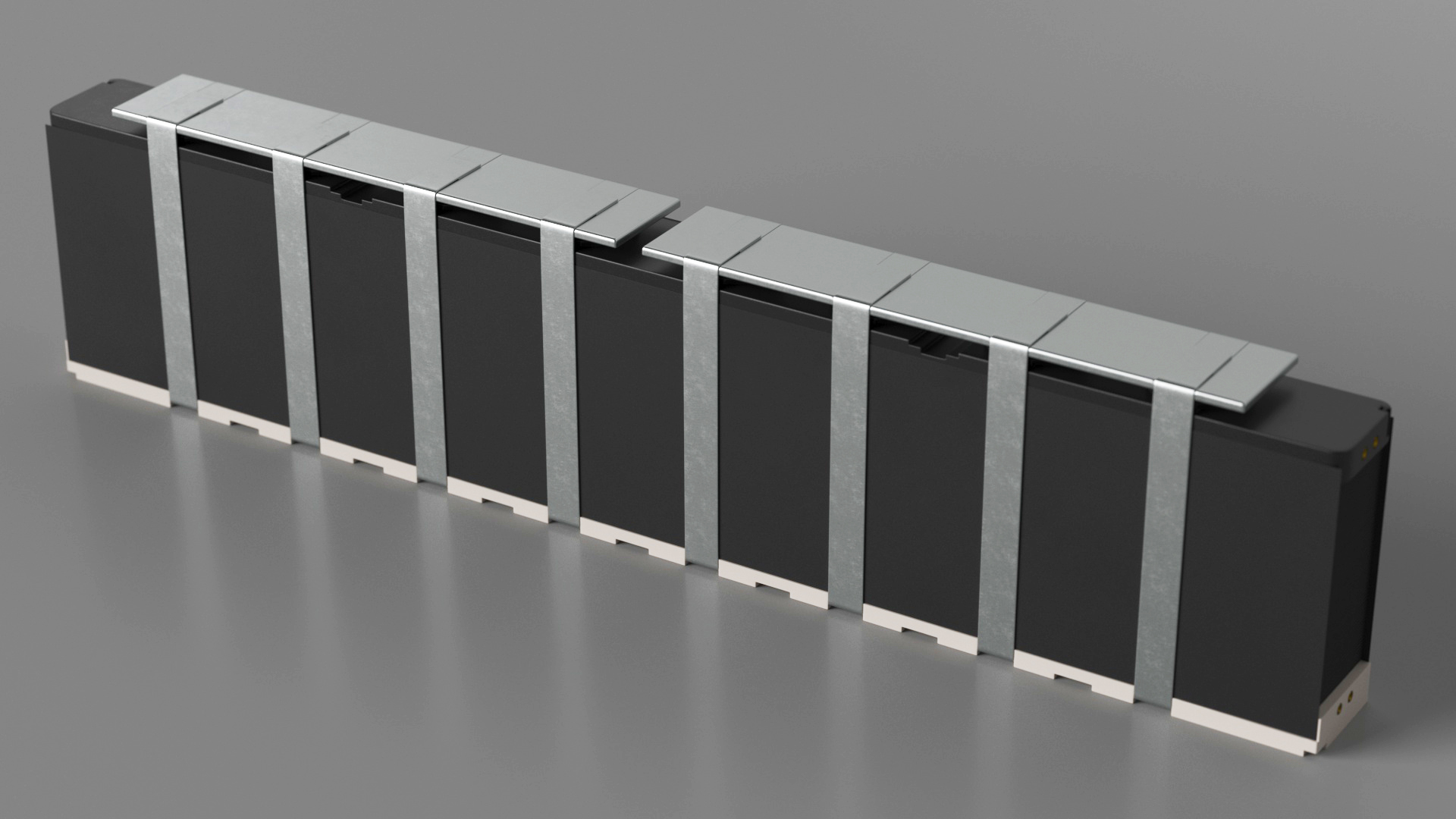 3D Fuel Cell Stack with Rated Power of 10 kW
