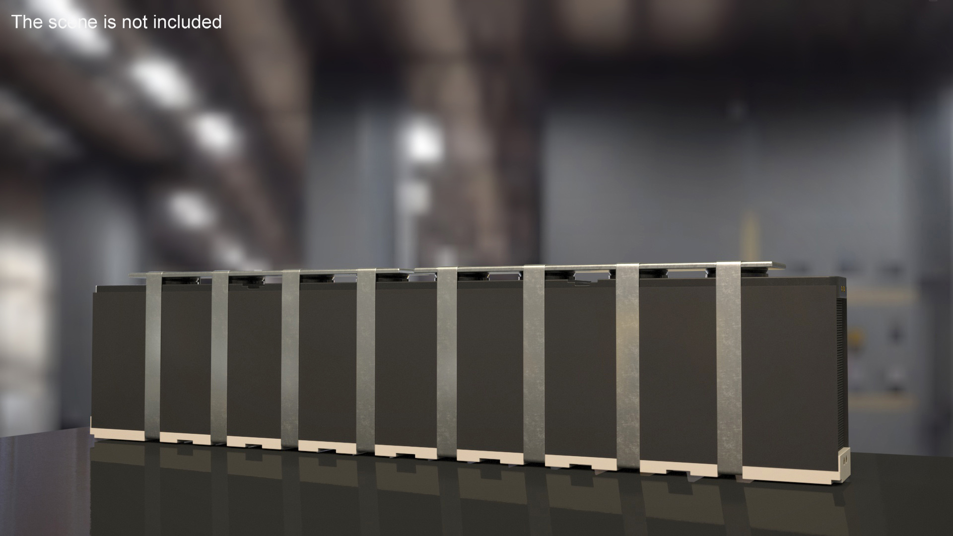 3D Fuel Cell Stack with Rated Power of 10 kW