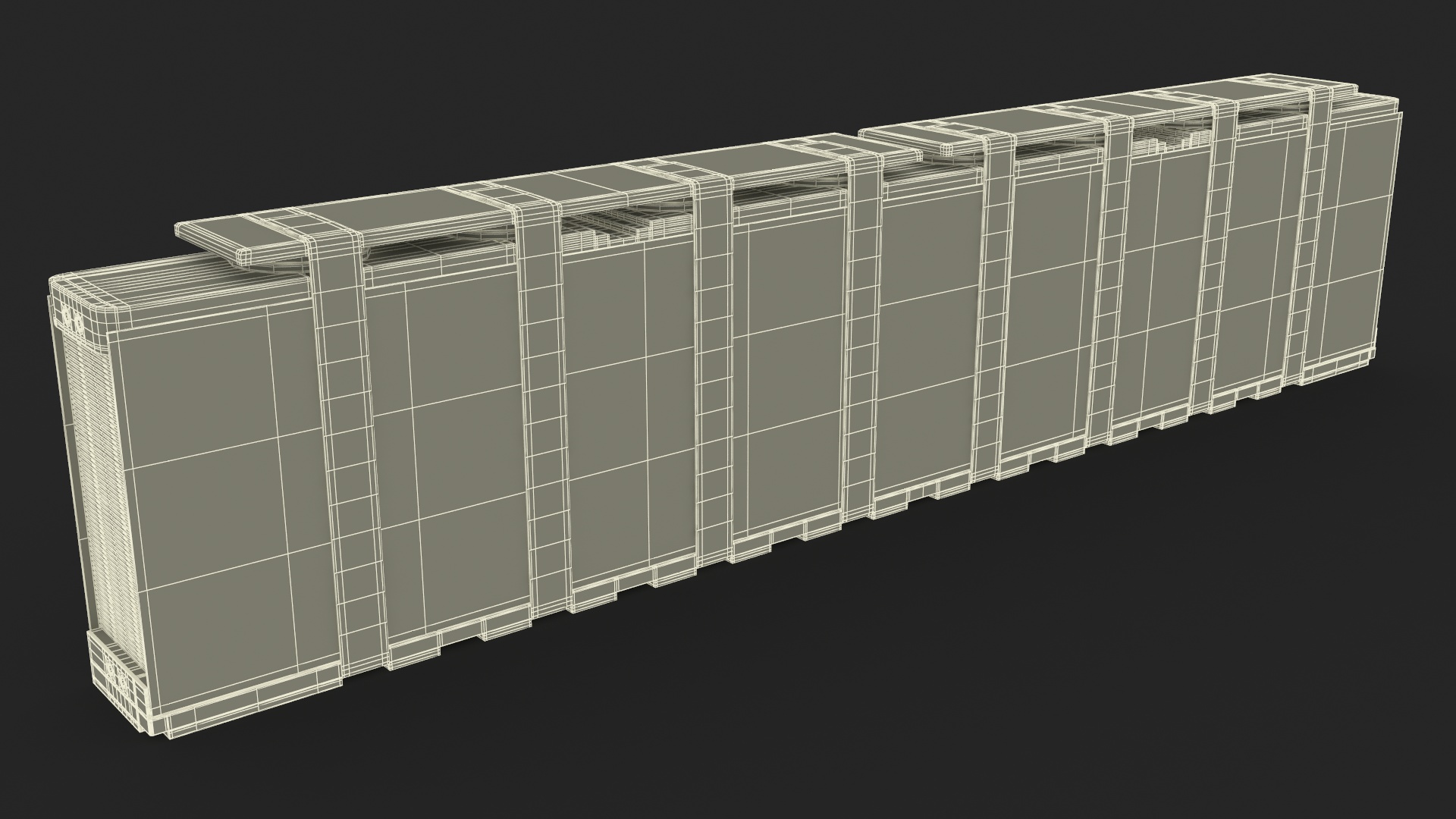 3D Fuel Cell Stack with Rated Power of 10 kW