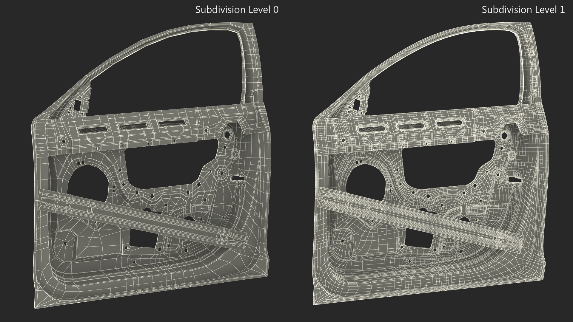 Car Door Inner 3D model