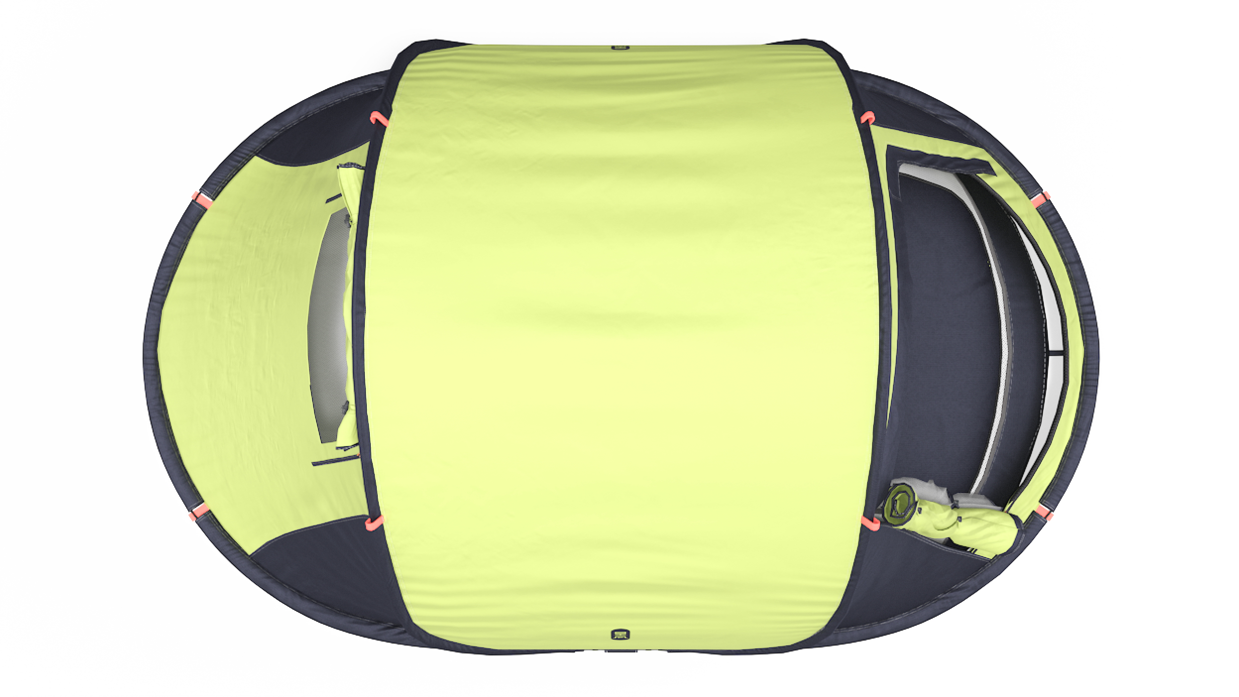3D Opened Camping Tent Xiaomi