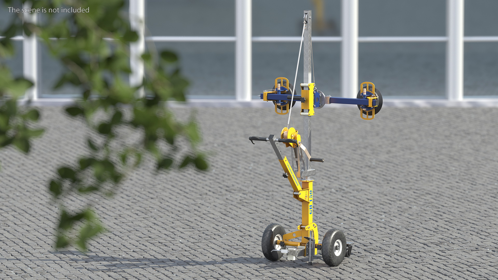 3D model Heavydrive Glass Transportation Device Rigged