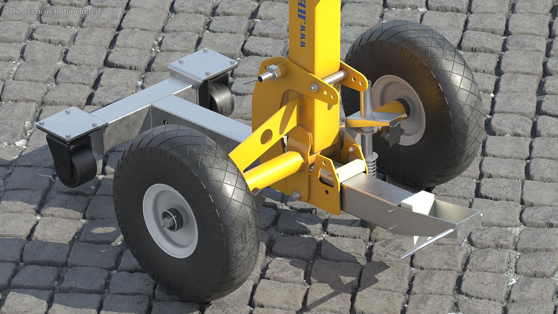 3D model Heavydrive Glass Transportation Device Rigged