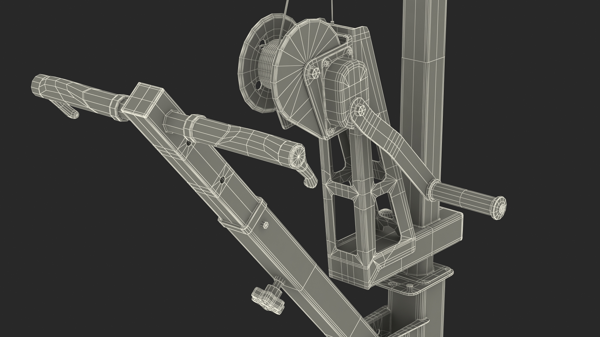 3D model Heavydrive Glass Transportation Device Rigged
