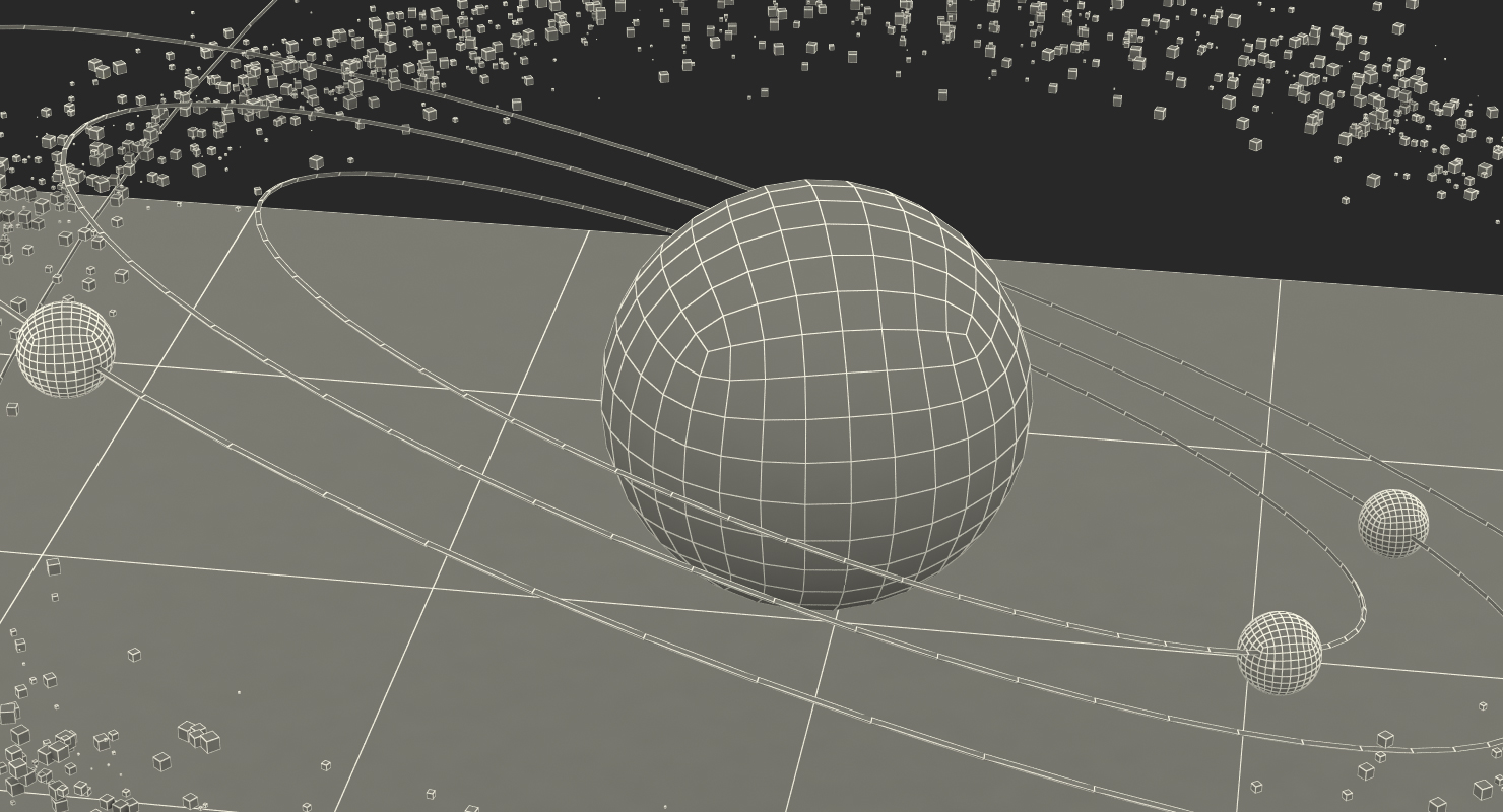 Asteroid Hologram 3D