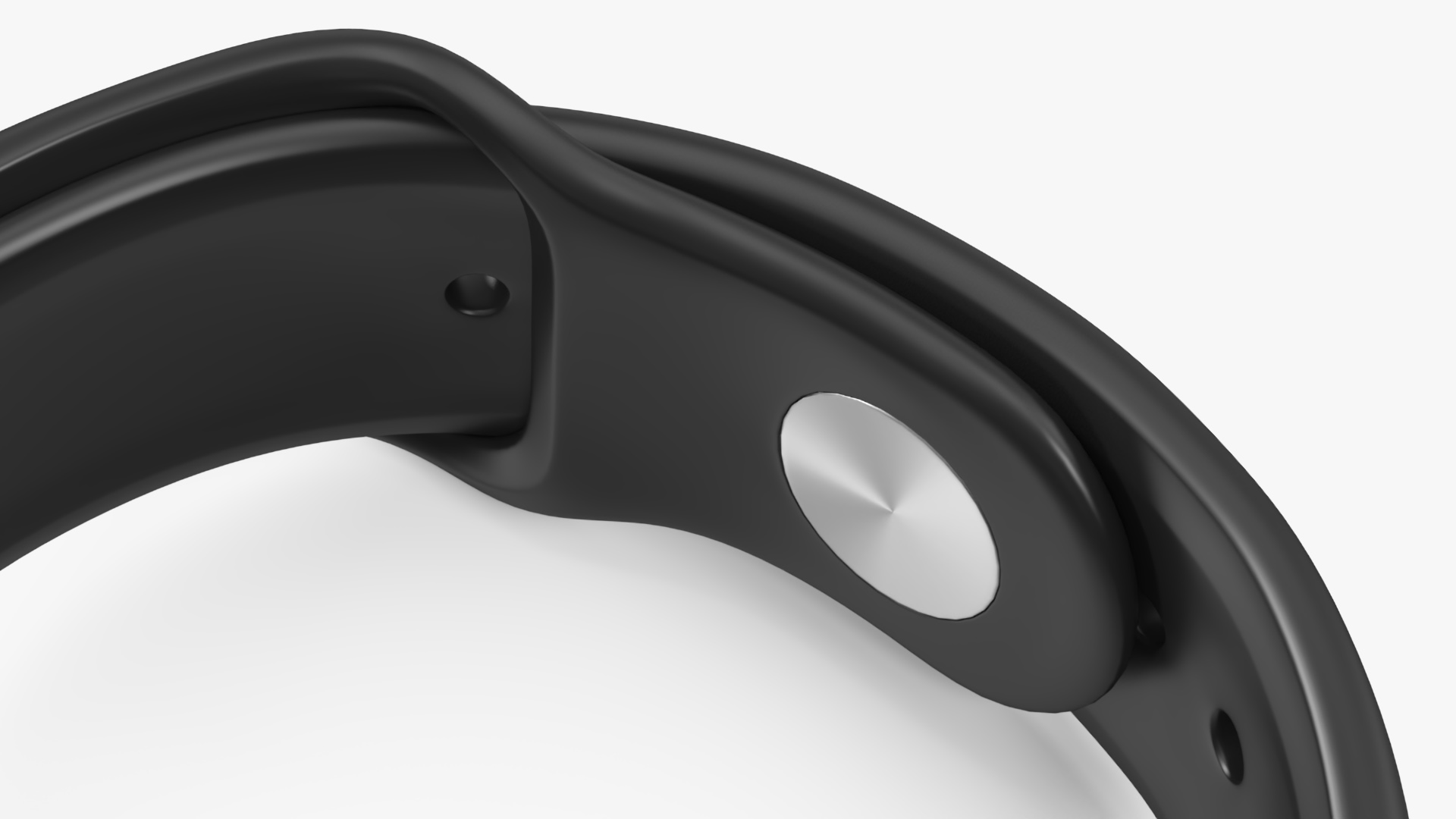3D Apple Watch with Sports Band model