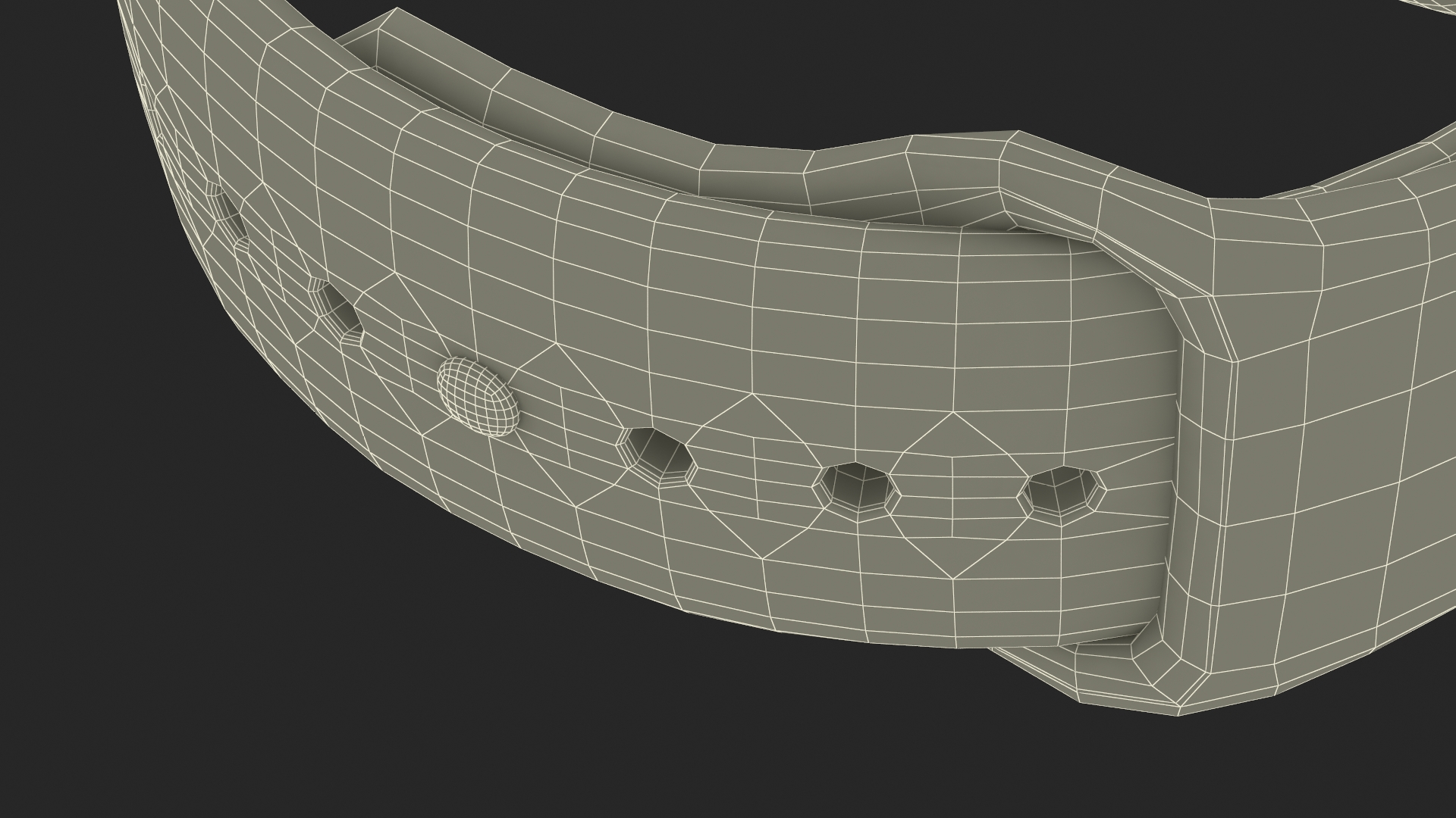 3D Apple Watch with Sports Band model