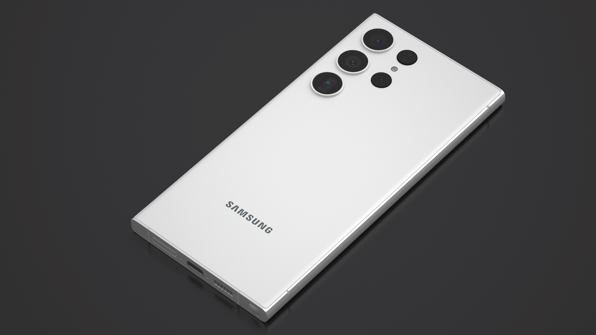 3D Ultra Thin Smartphone Samsung Galaxy S23 Cream