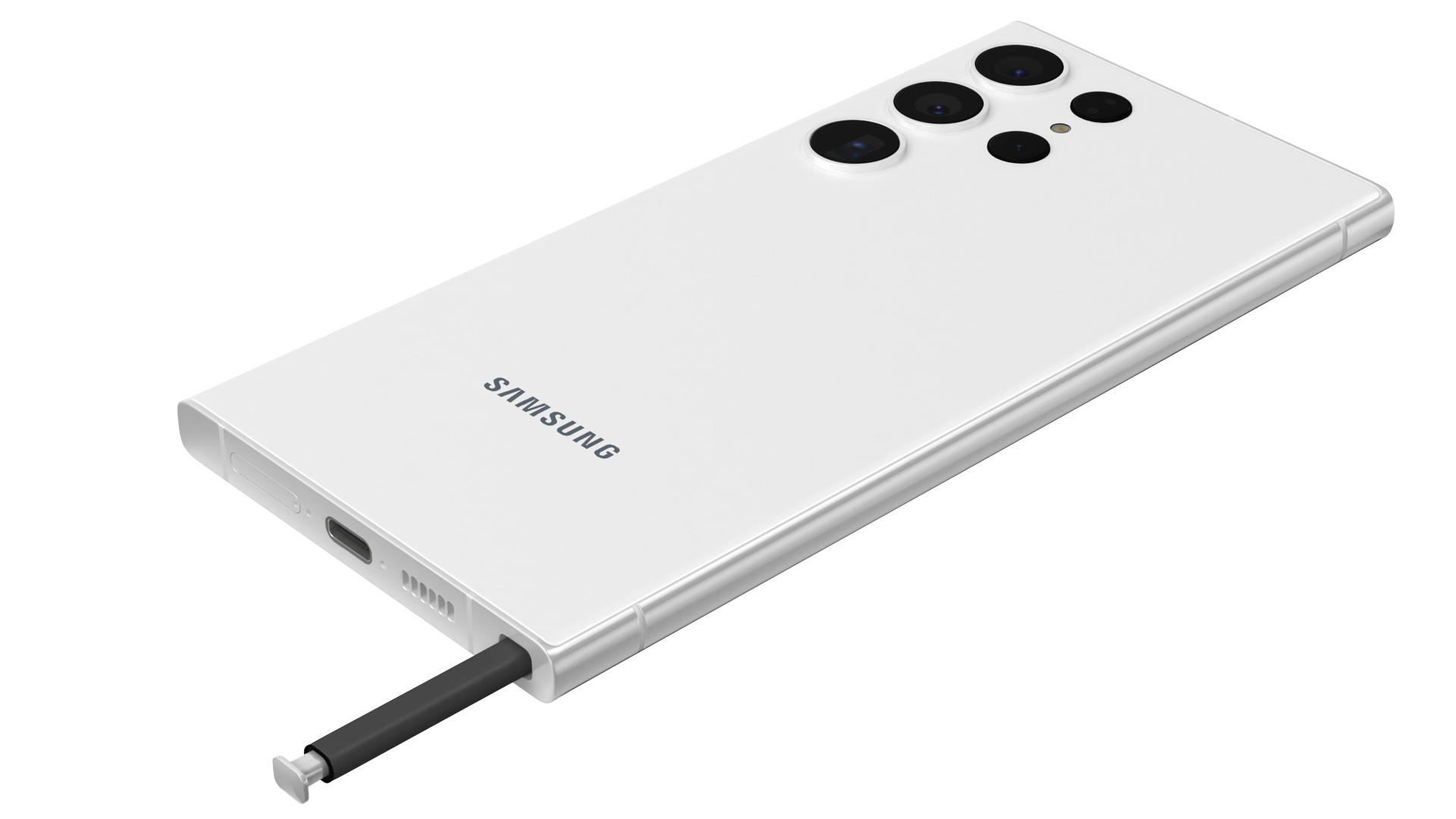 3D Ultra Thin Smartphone Samsung Galaxy S23 Cream
