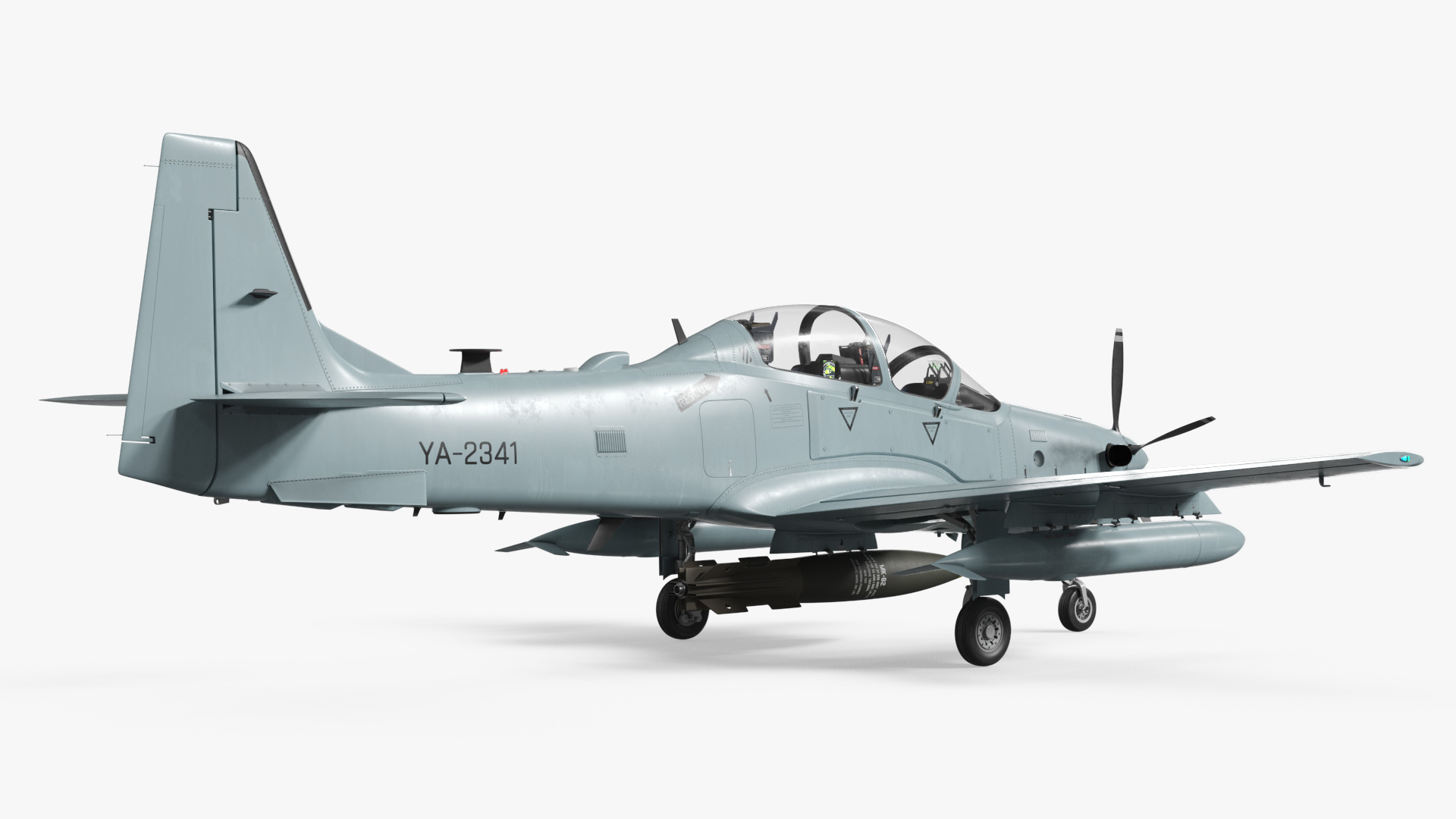 Embraer A29 Super Tucano with Bomb MK82, view 6