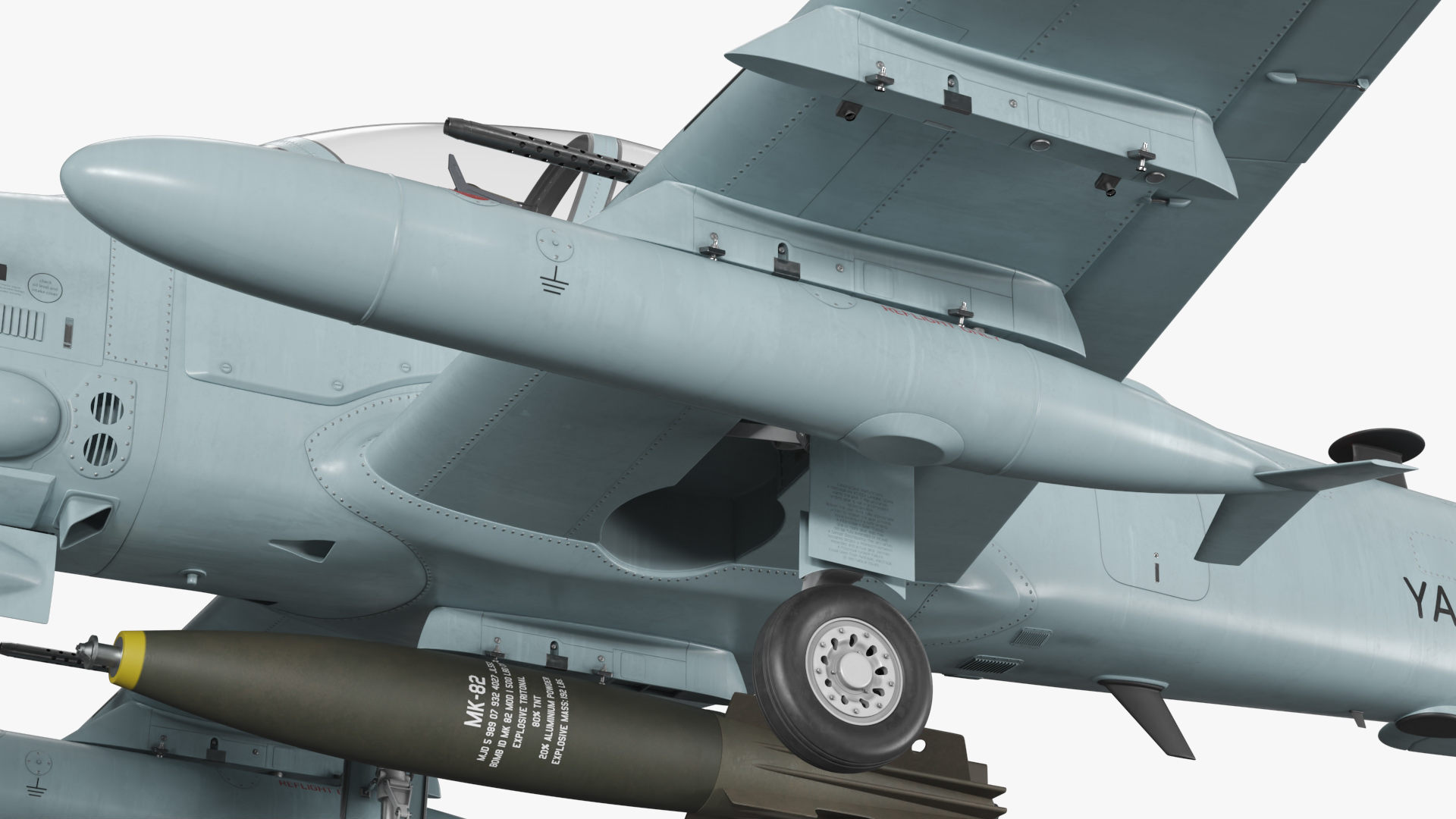 Embraer A29 Super Tucano with Bomb MK82, view 8