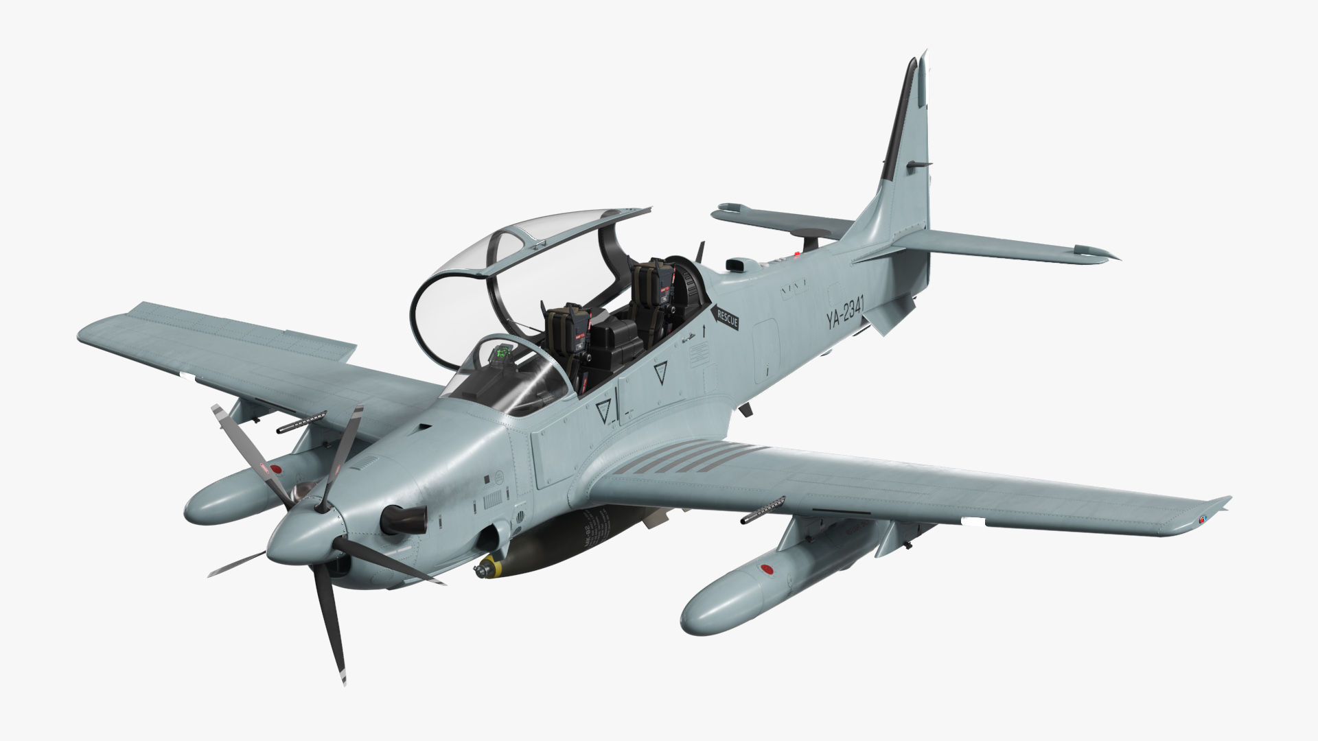 Embraer A29 Super Tucano with Bomb MK82, view 5