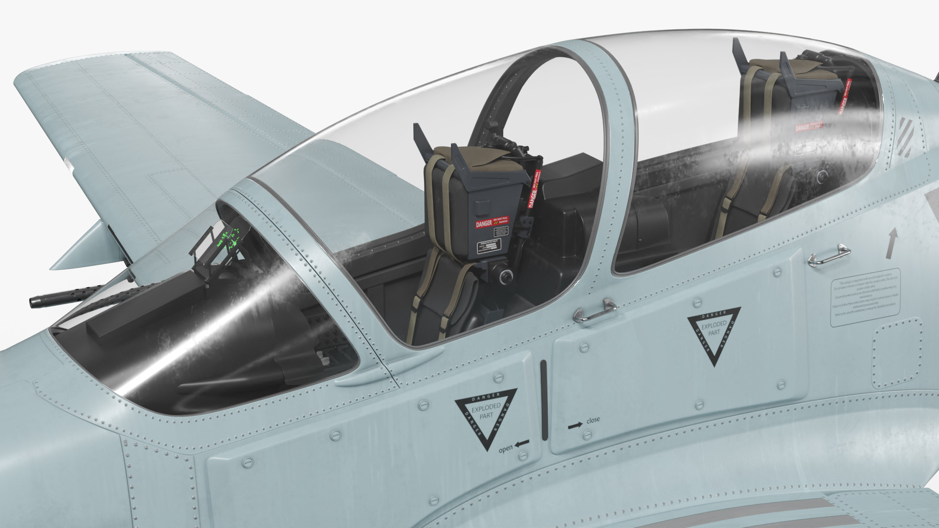 Embraer A29 Super Tucano with Bomb MK82, view 11