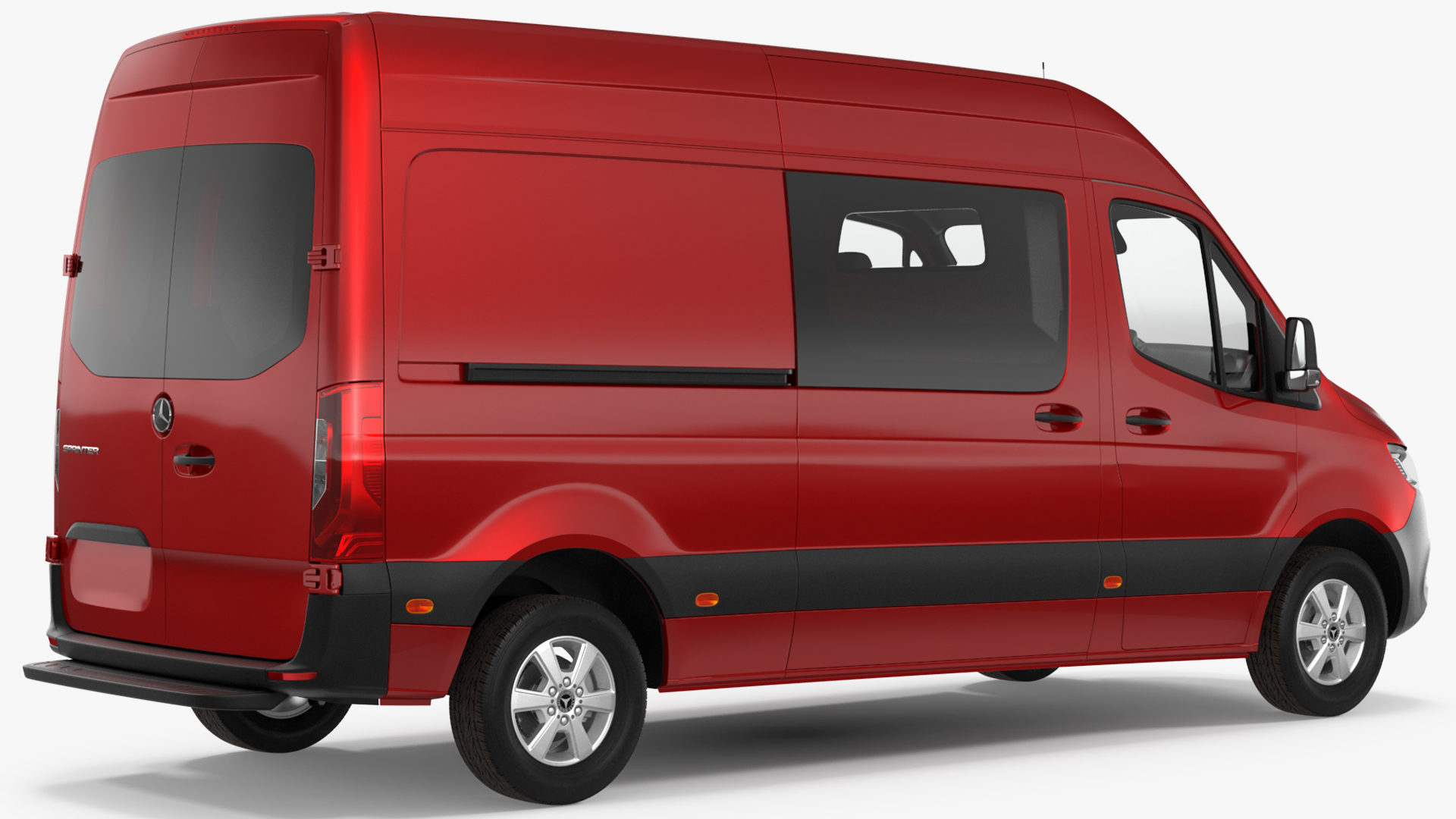 Mercedes Sprinter Van 2019 Simple Interior 3D