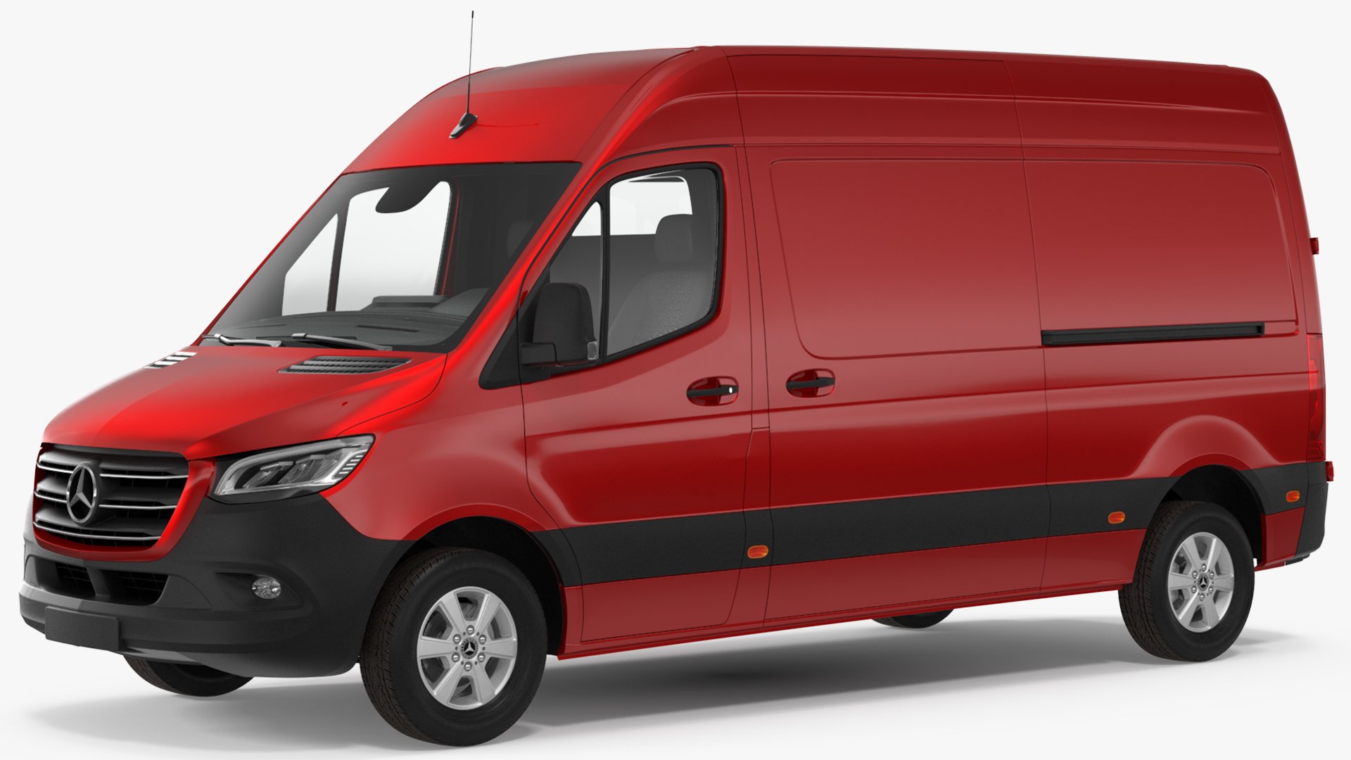 Mercedes Sprinter Van 2019 Simple Interior 3D