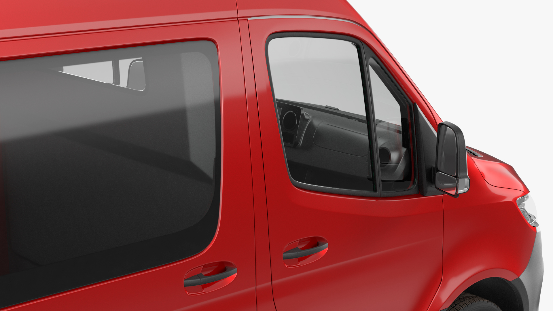 Mercedes Sprinter Van 2019 Simple Interior 3D