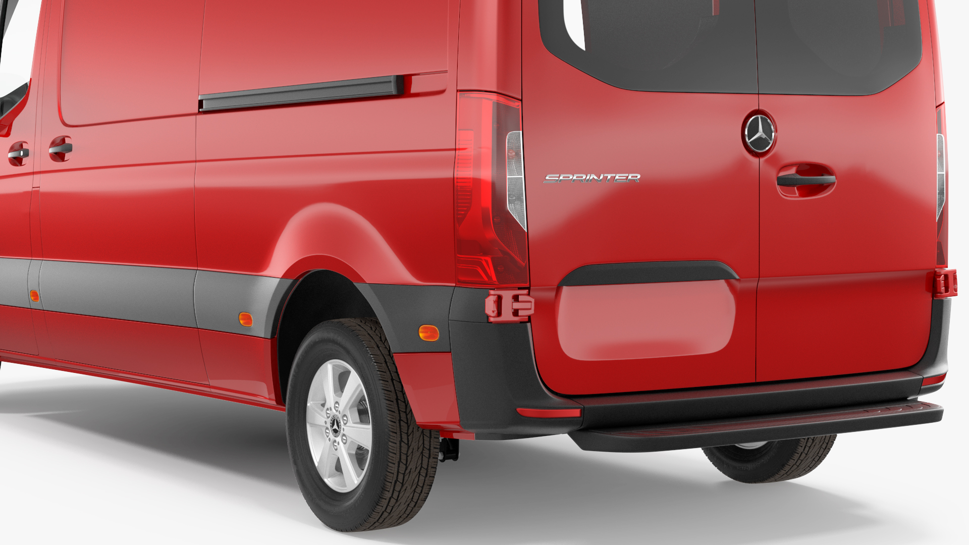 Mercedes Sprinter Van 2019 Simple Interior 3D