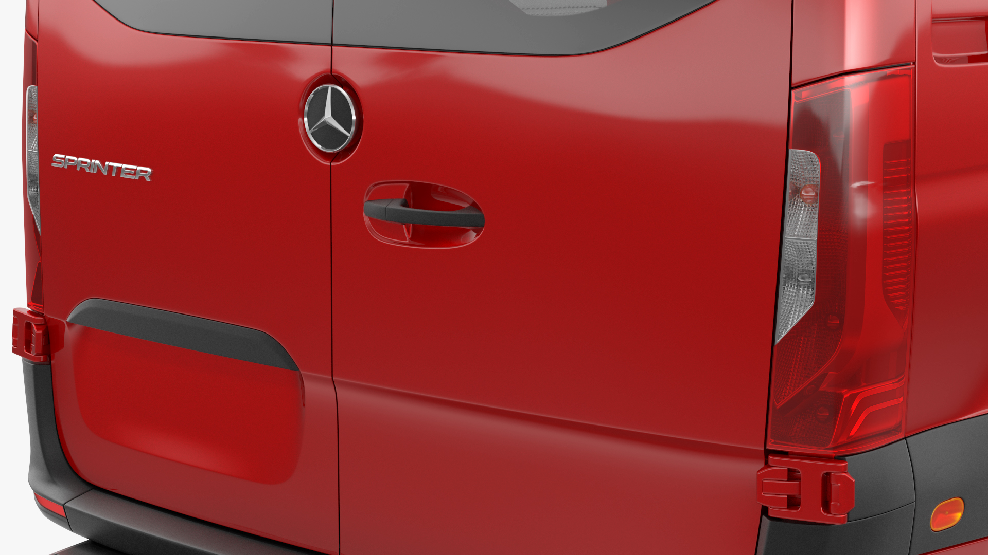Mercedes Sprinter Van 2019 Simple Interior 3D