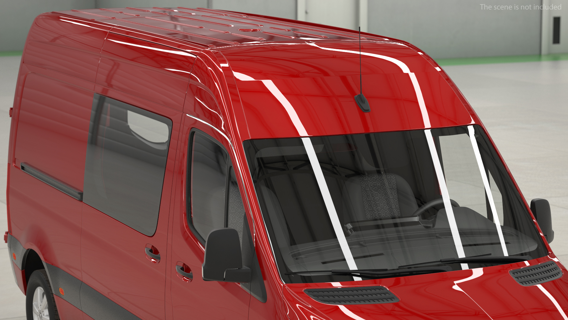 Mercedes Sprinter Van 2019 Simple Interior 3D