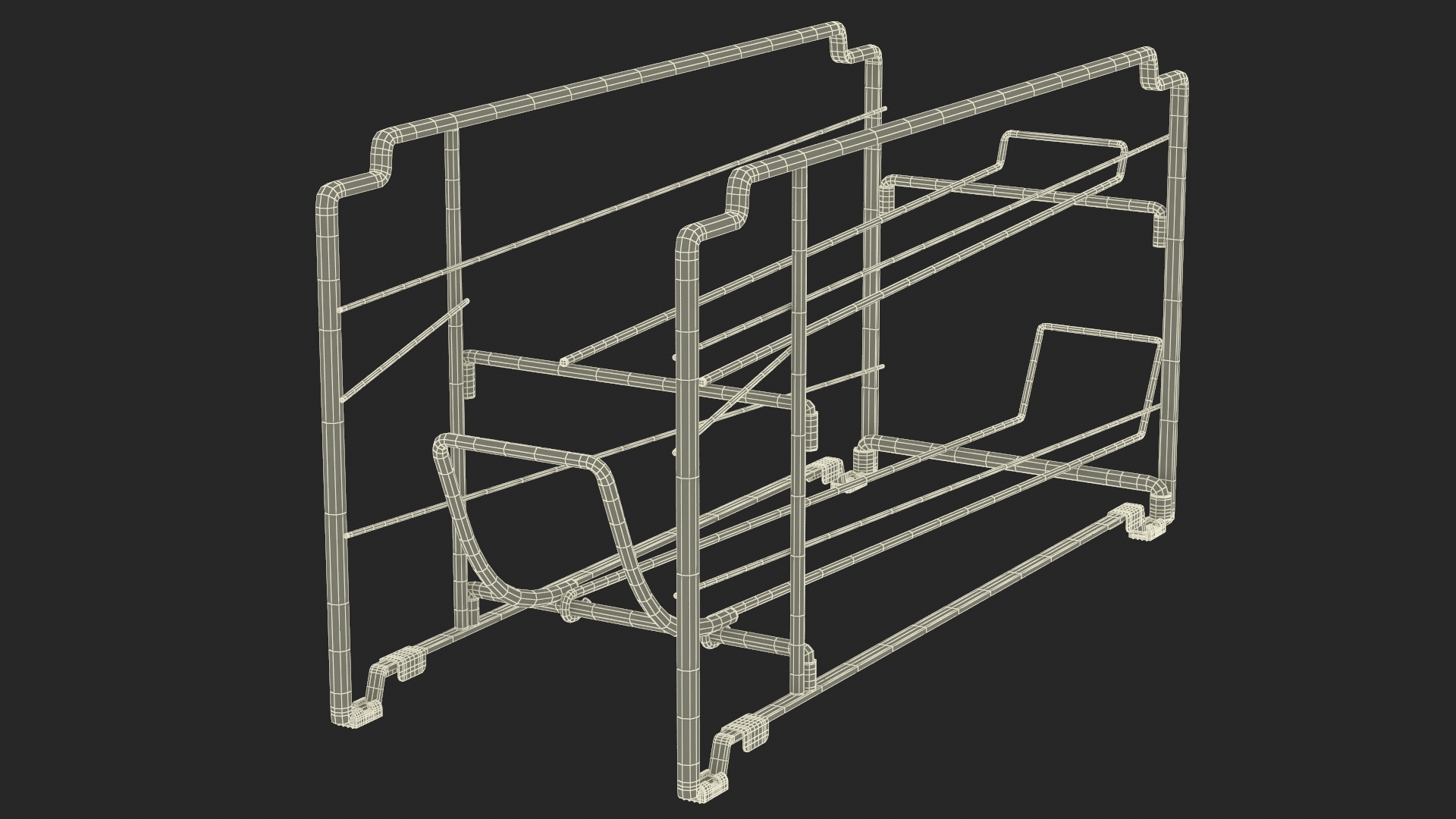 Cola Can Organizer Steel 3D model